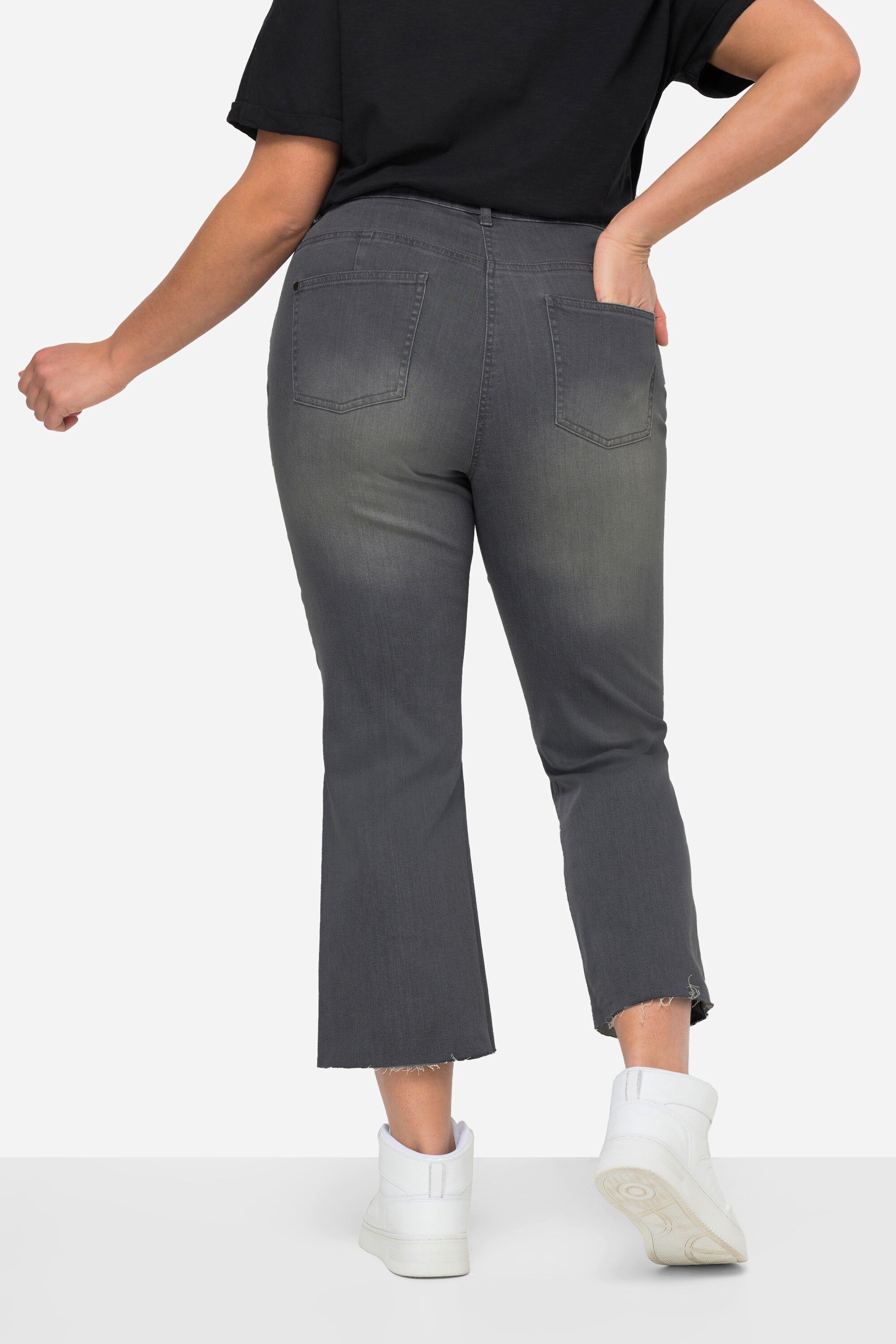 Angel of Style Regular-fit-Jeans 7/8-Jeans Claire Stretchkomfort geschnittener Saum Bestseller – Bild 3 von 3