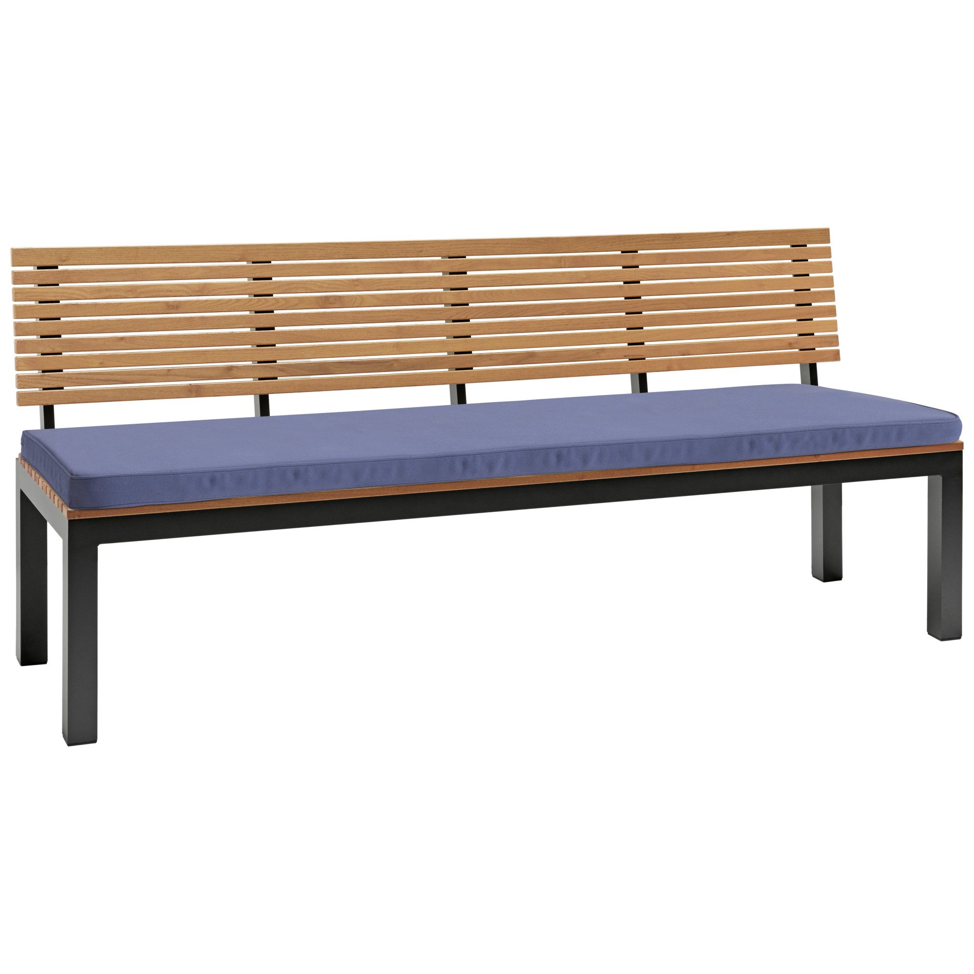 memo Stuhl Auflage Berrissimo L8671 Gartenbank 180cm blau