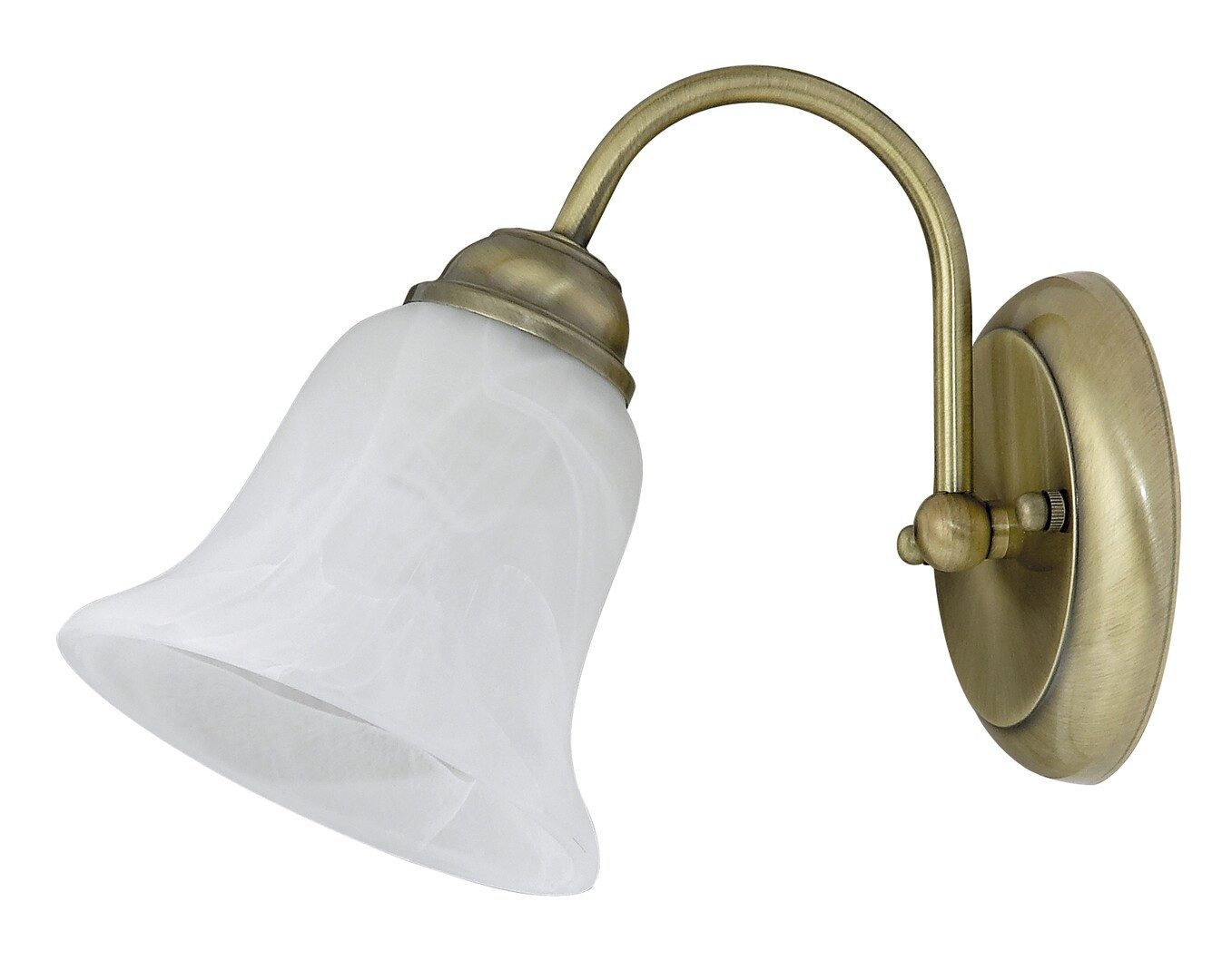 Rabalux Wandleuchte "Francesca" Metall, bronze, E14, günstig online kaufen