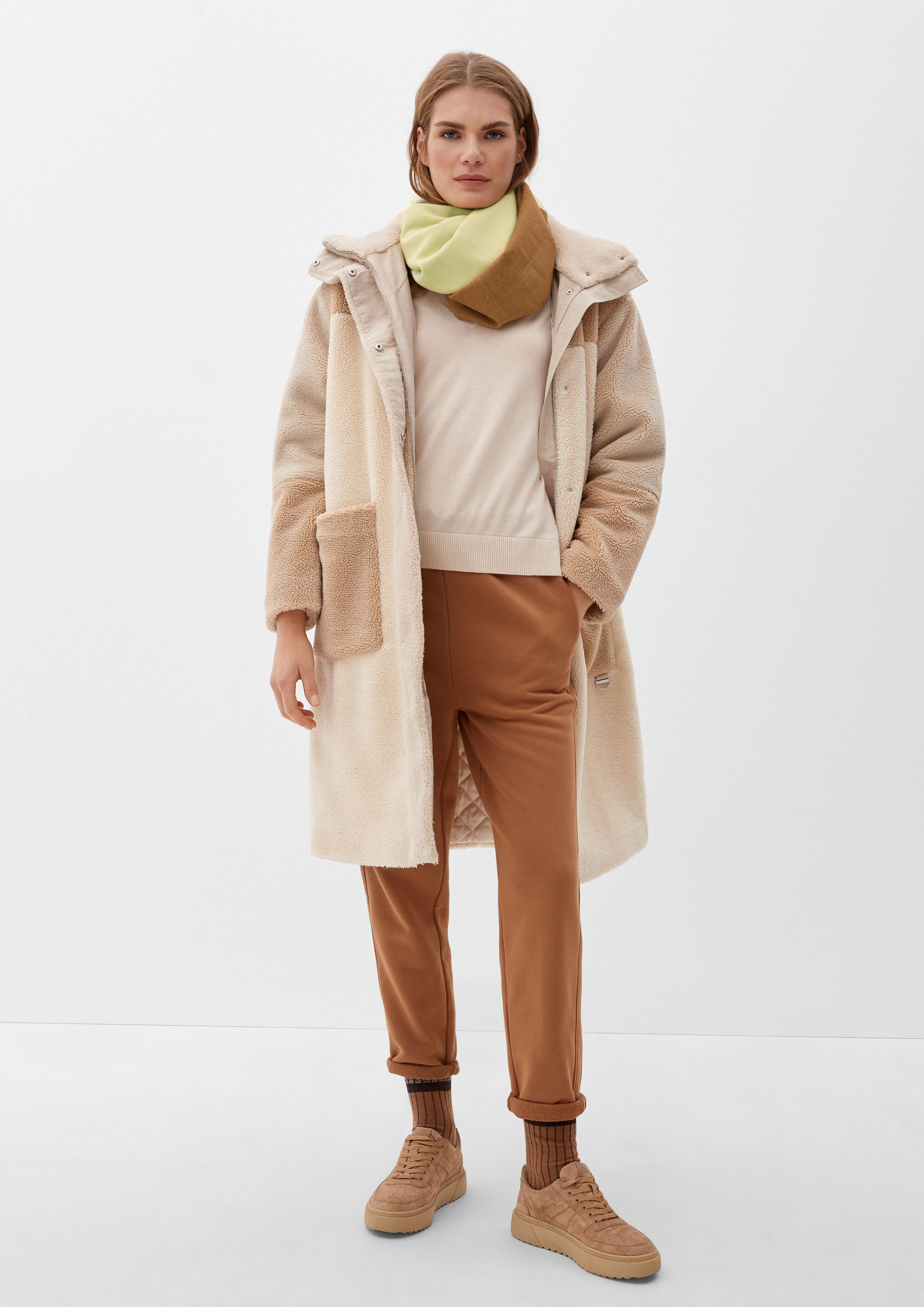 s.Oliver Loop Snood, Loop-Schal aus Modalmix