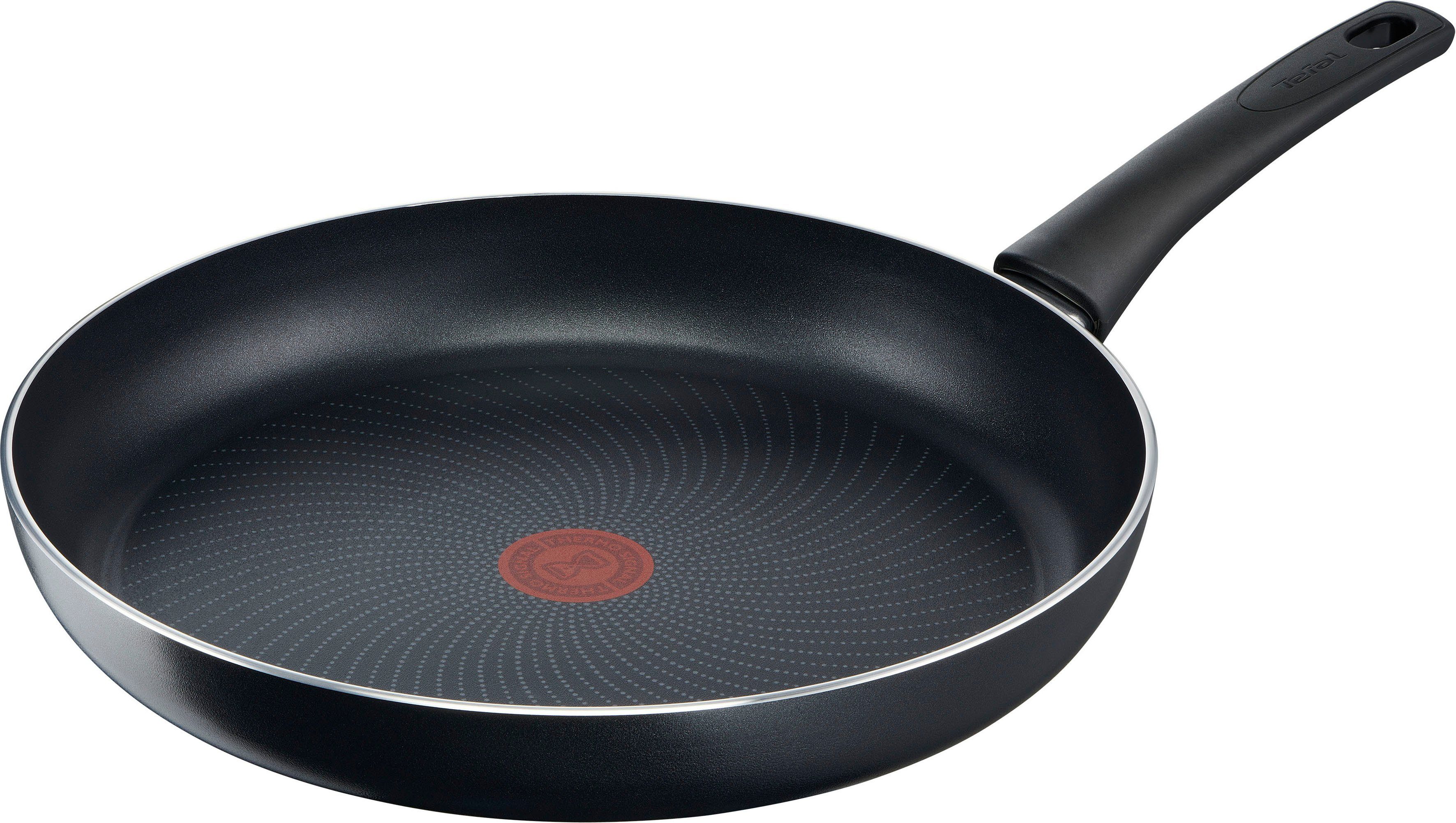 Tefal Bratpfanne Tefal C27808 Generous Cook Bratpfanne 32 cm, Aluminium  (1-tlg), Thermo-Signal-Temperaturanzeiger, für alle Herdarten inkl.  Induktion