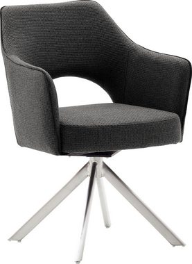 MCA furniture 4-Fußstuhl Tonala (Set, 2 St), mit Nivellierung 180° drehbar
