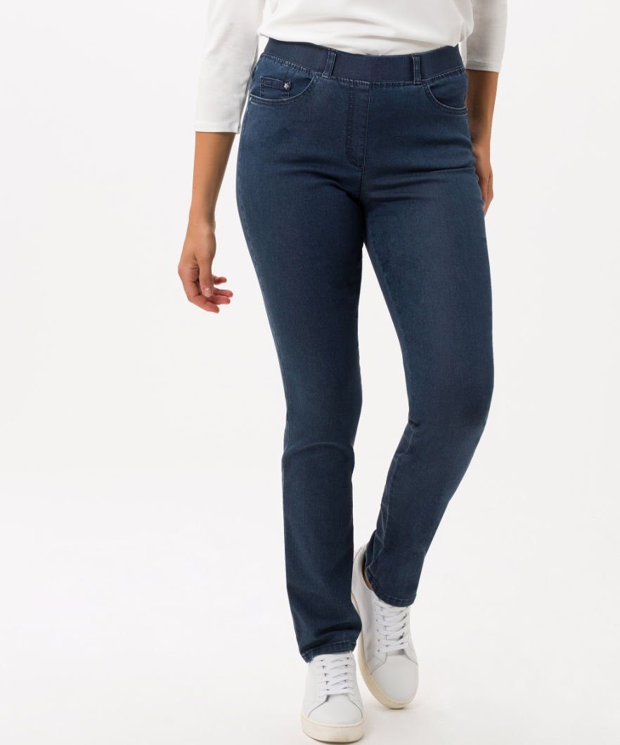 RAPHAELA by BRAX Bequeme Jeans Style LAVINA stein