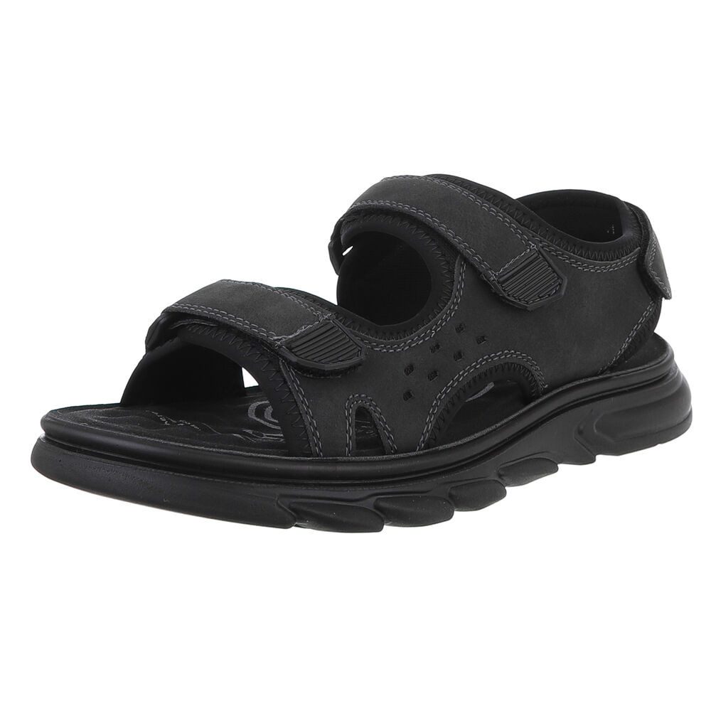 Bequeme Herrensandalen mit Klettverschluss für den Sommer Sandale