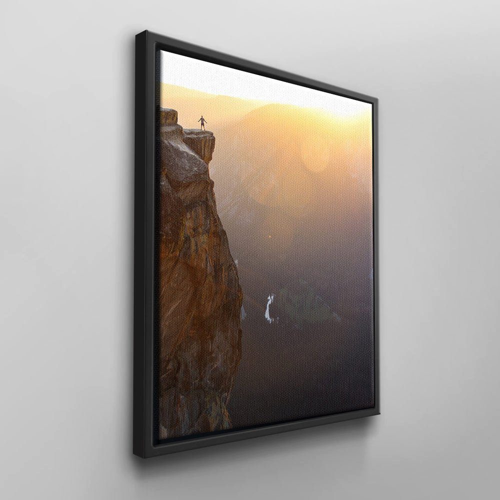 schwarzer DOTCOM DOTCOMCANVAS® Leinwandbild, Rahmen Wandbilder CANVAS Moderne von