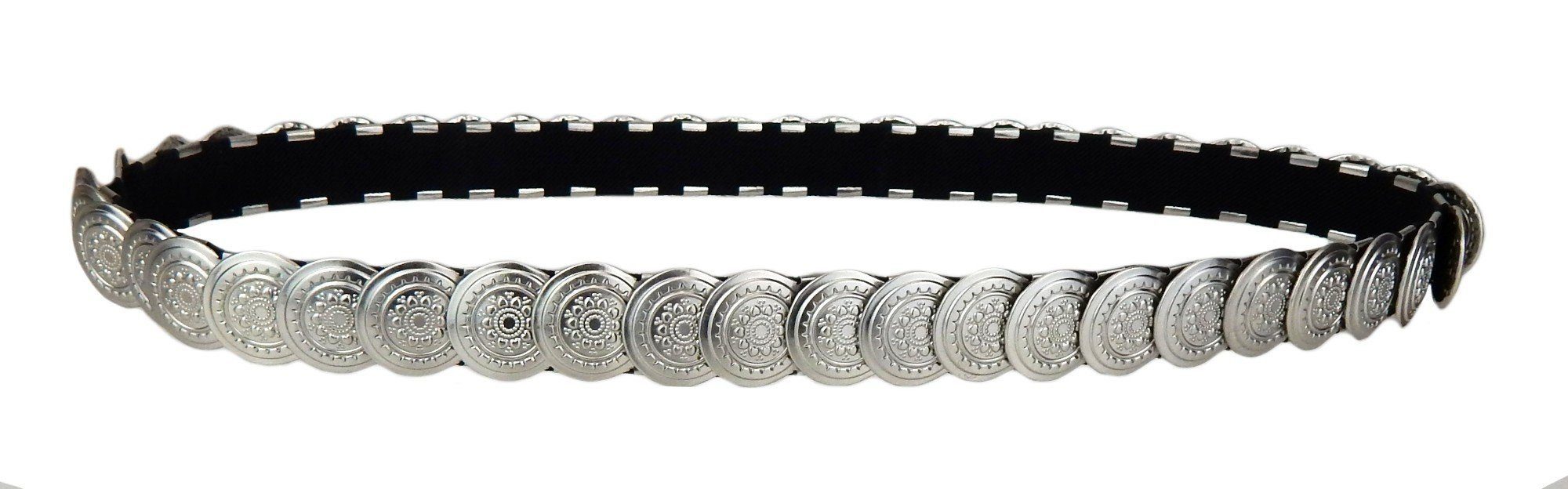 Ella Jonte Stretchgürtel im Boho Ibiza Style silber Metall günstig online kaufen