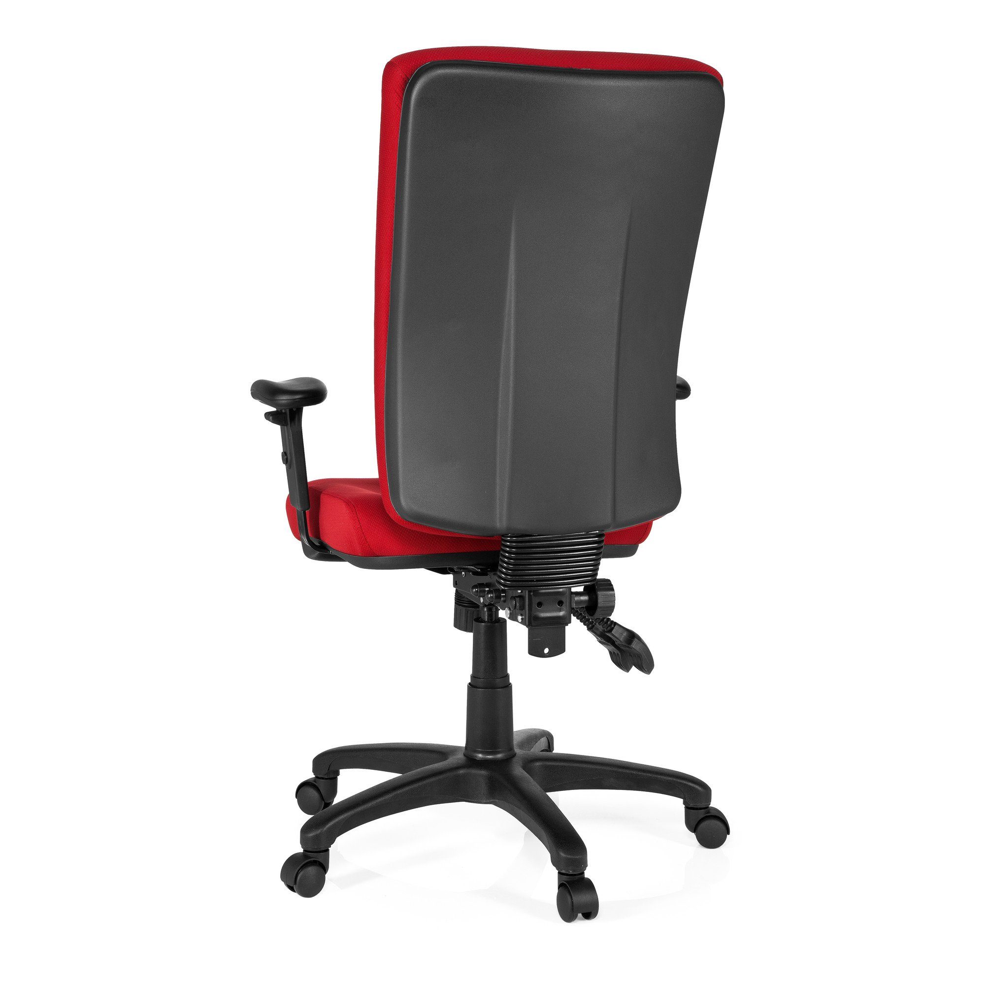 hjh OFFICE Drehstuhl Rot (1 Stoff ZENIT Schreibtischstuhl ergonomisch Profi Bürostuhl St), HIGH