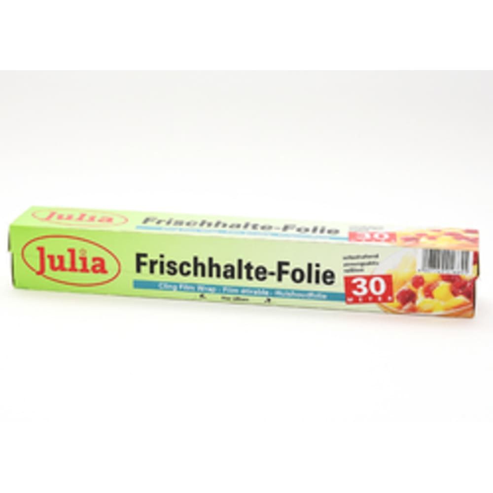 HundB Frischhaltebeutel Frischhaltefolie Transparent 30m x 29cm für Lebensmittel, 1 Rolle, Küchenfolie Haushaltsfolie Plastikfolie Verpackungsfolie Stretchfolie