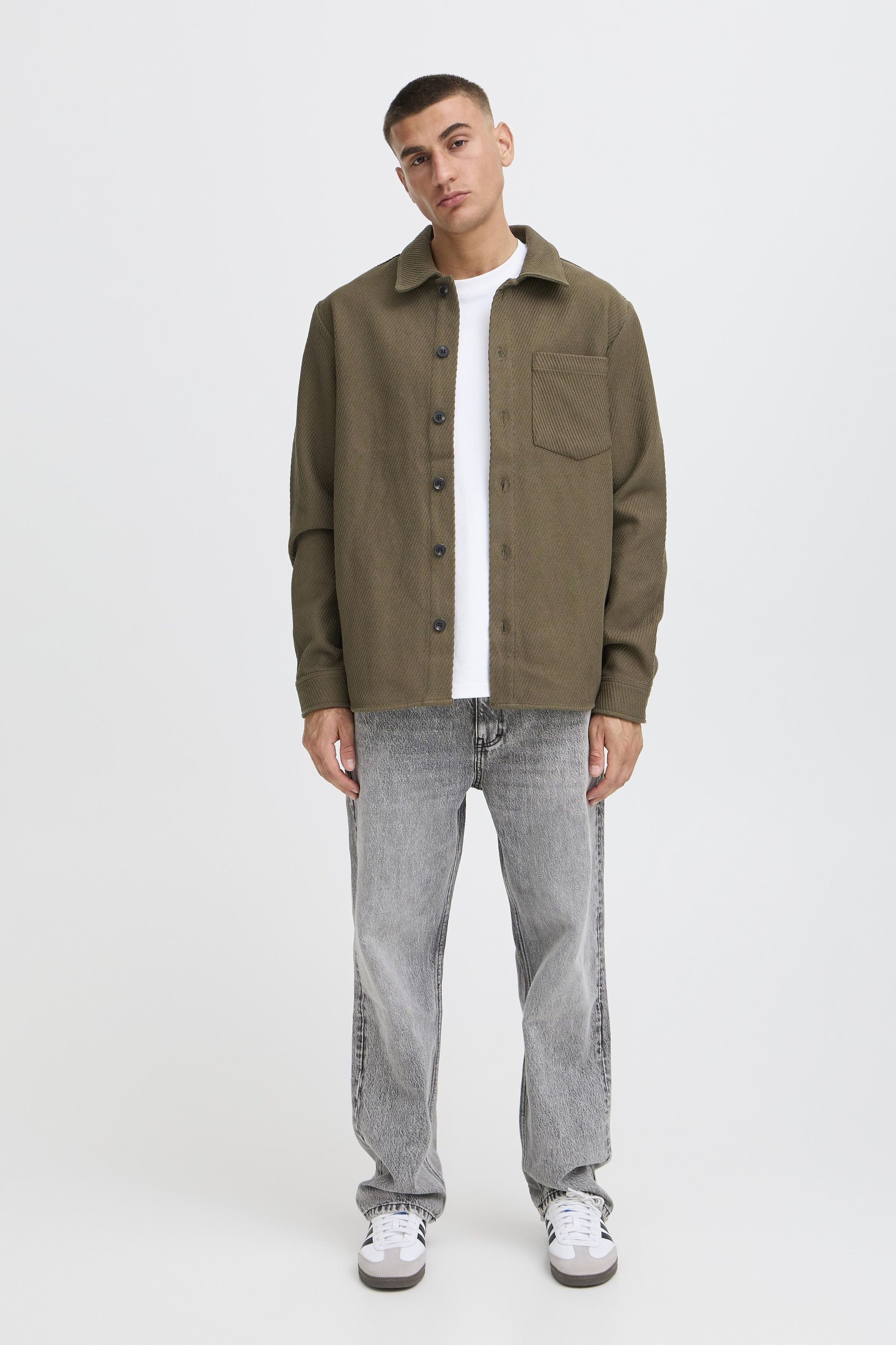 !Solid Hemdjacke SDRenfred Schicke Hemdjacke mit Brusttasche