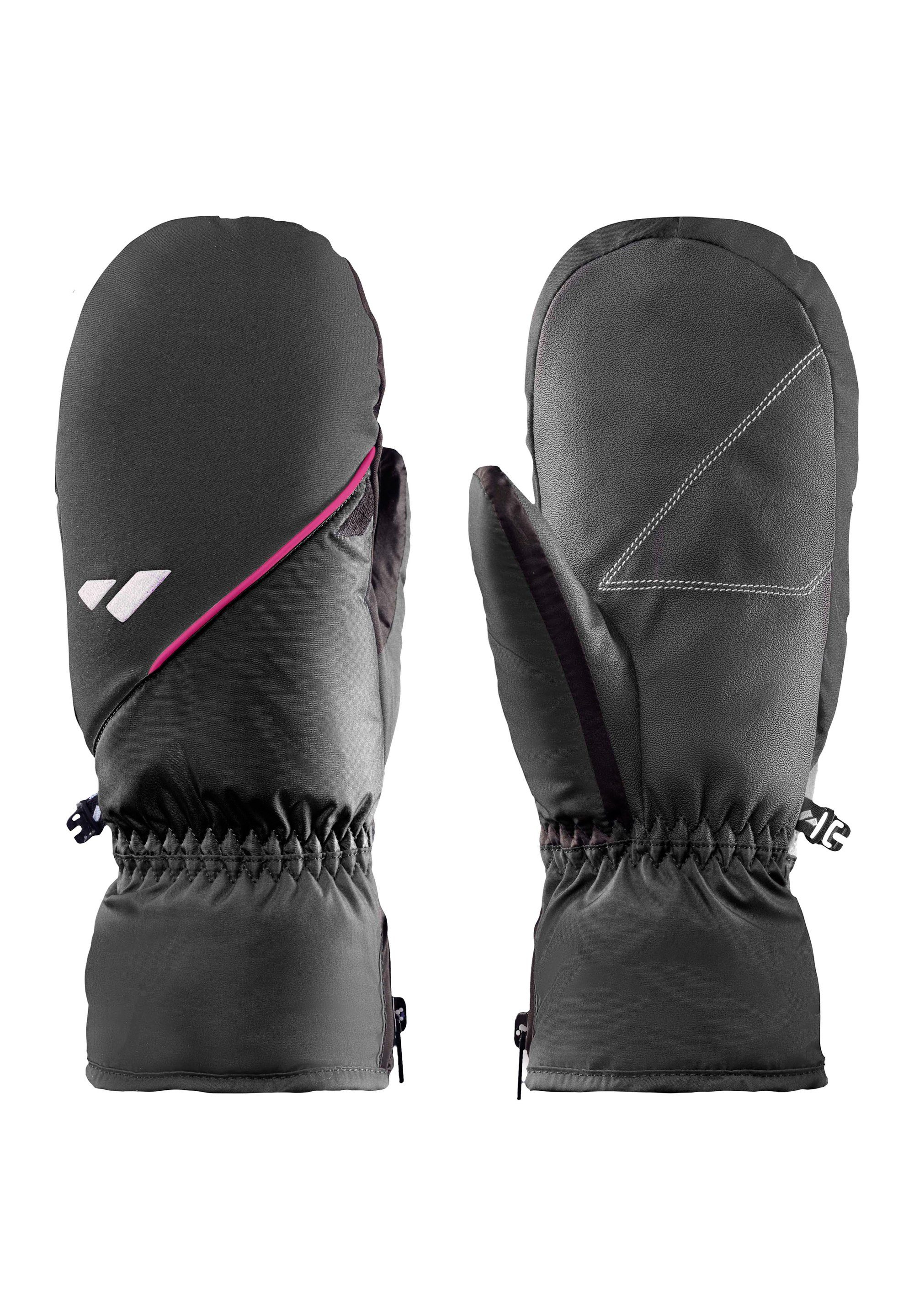 Zanier Fäustlinge RAURIS.GTX MITTEN Juniors We focus on gloves Schwarz-Fuchsia