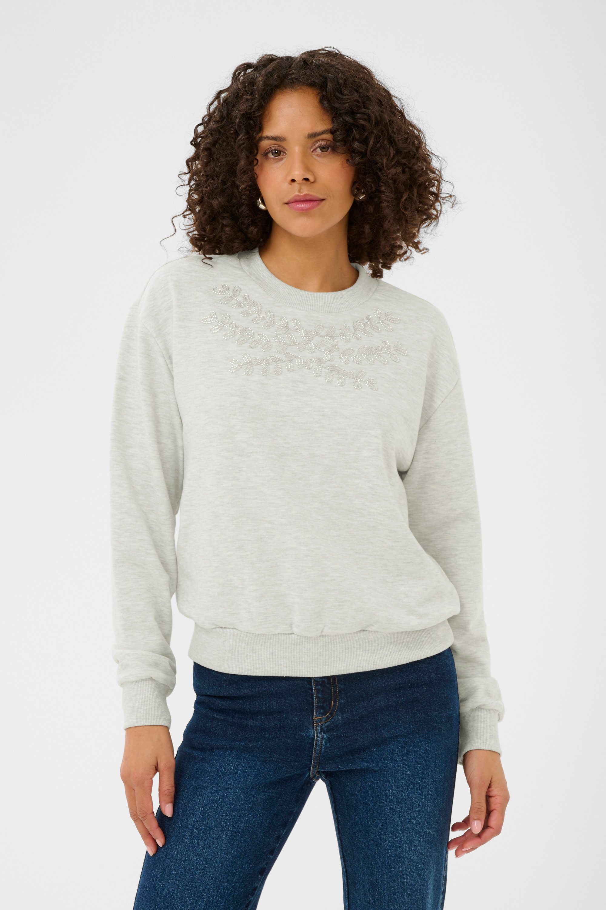 KAFFE Fleecepullover Sweatshirt KAdaniela
