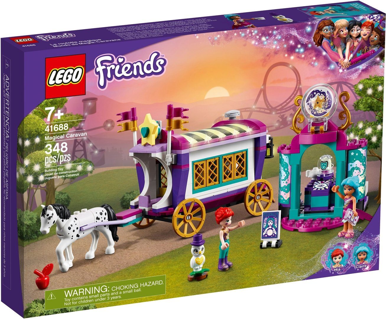 LEGO® LEGO® Friends 41688 Magischer Wohnwagen Konstruktionsspielsteine, (34 günstig online kaufen