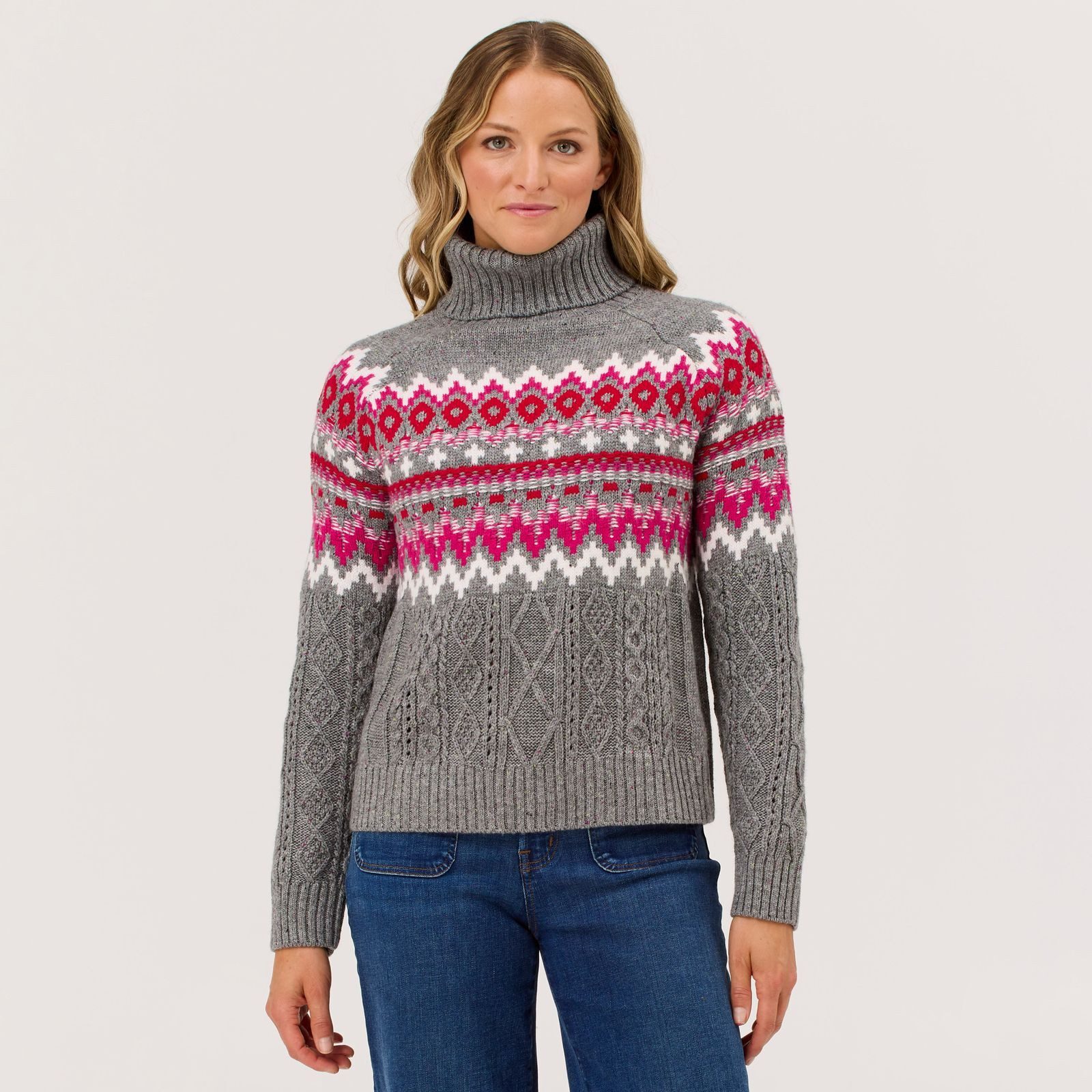 Krimson Klover Trainingspullover Helena Sweater (1-tlg)
