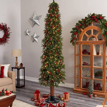 Homewit Christbaumständer Weihnachtsbaumständer Metall Tannenbaumständer Baumständer (1-tlg), Stabilisiert den Weihnachtsbaum