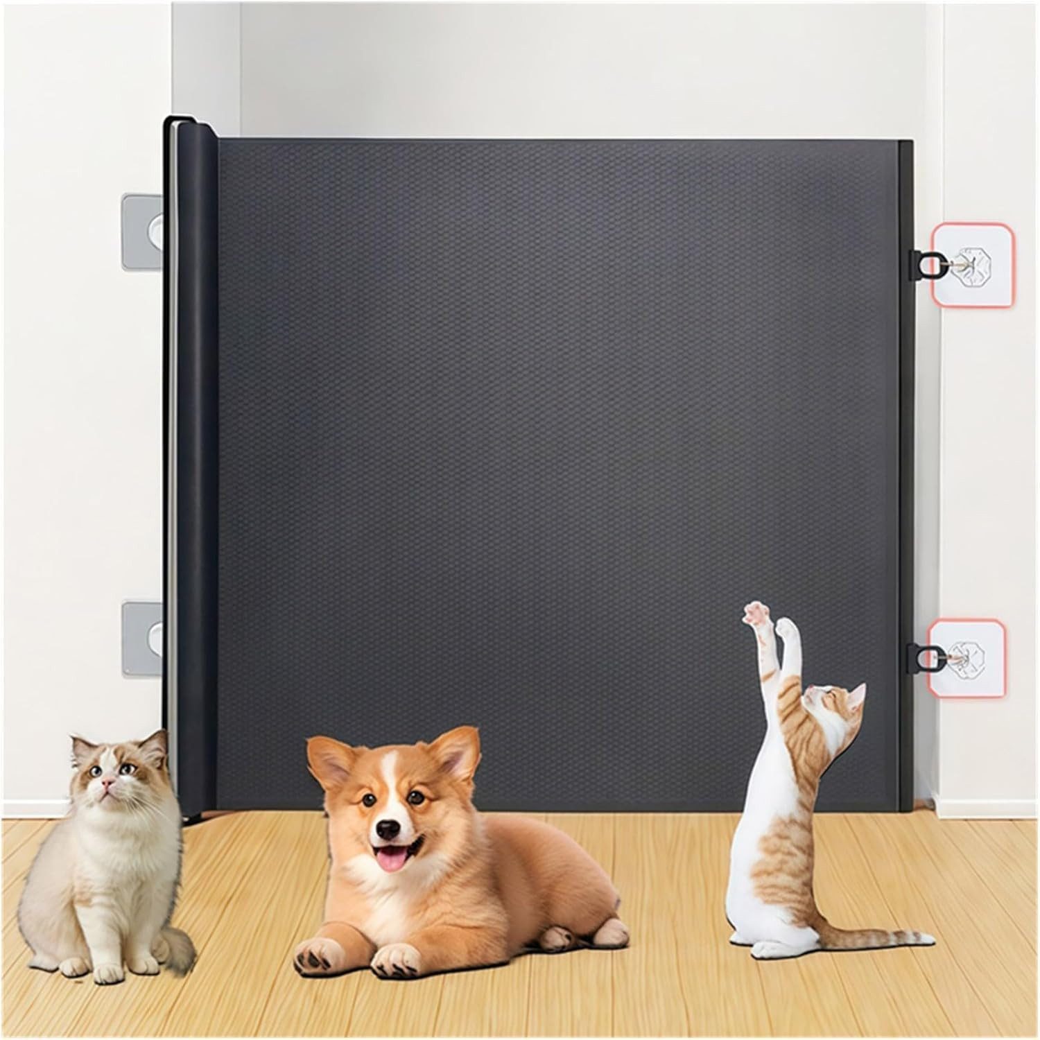 Beaface Türschutzgitter Treppenschutzgitter Ausziehbar Ohne Bohren Kindergi günstig online kaufen