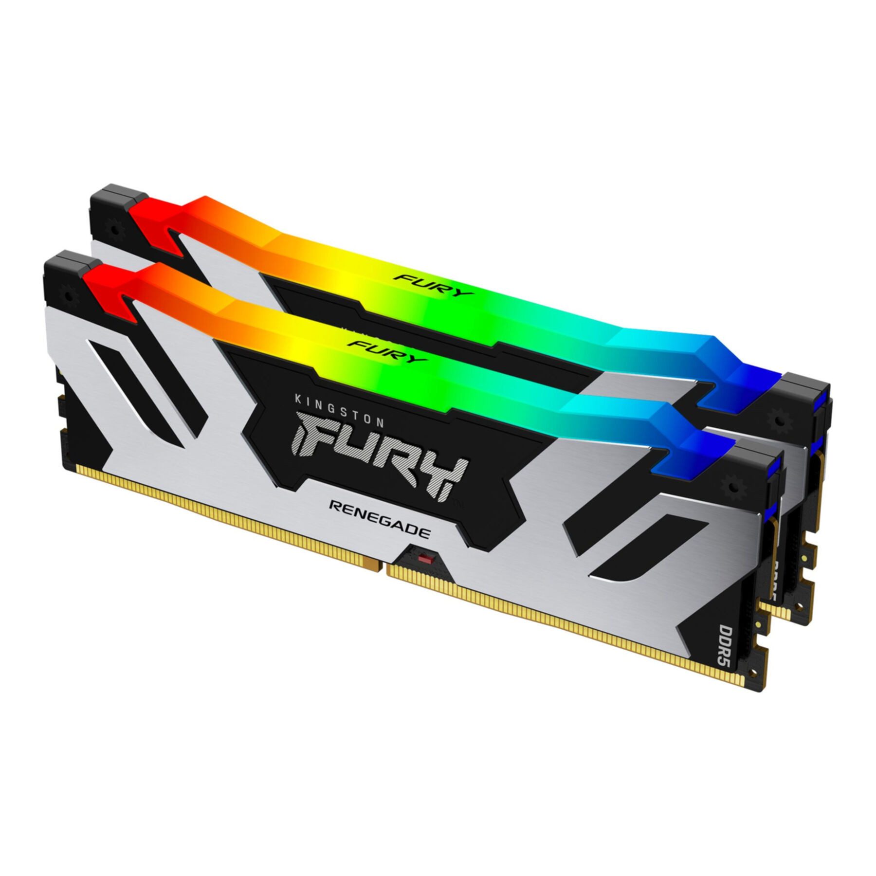 Kingston 96GB 6400MT/s DDR5 CL32 DIMM (2er-Kits) FURY Renegade RGB XMP Arbeitsspeicher (DDR5 96 GB, 2 x 48 GB, 288-pin DIMM)