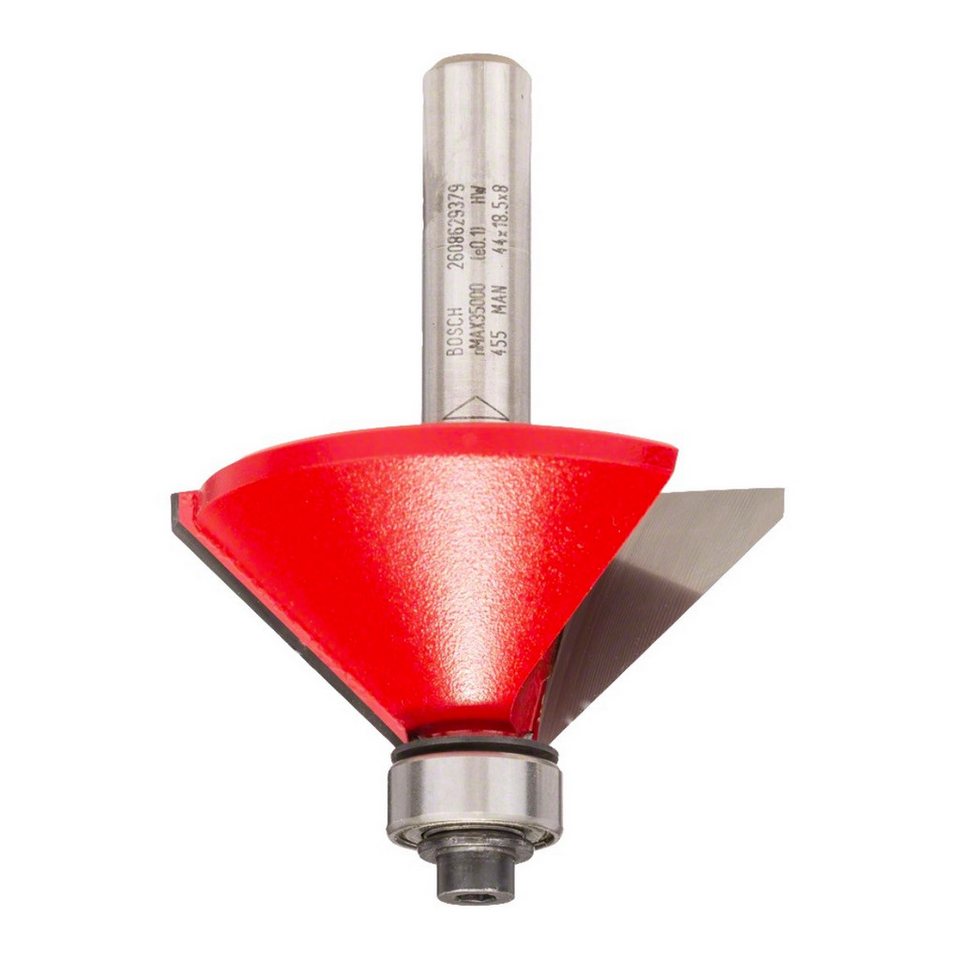 Thumbnail - Bosch Professional Fräser-Set Expert for Wood Fasefräser 8 x 44 x 61 mm 45° (2608629379) für Holz