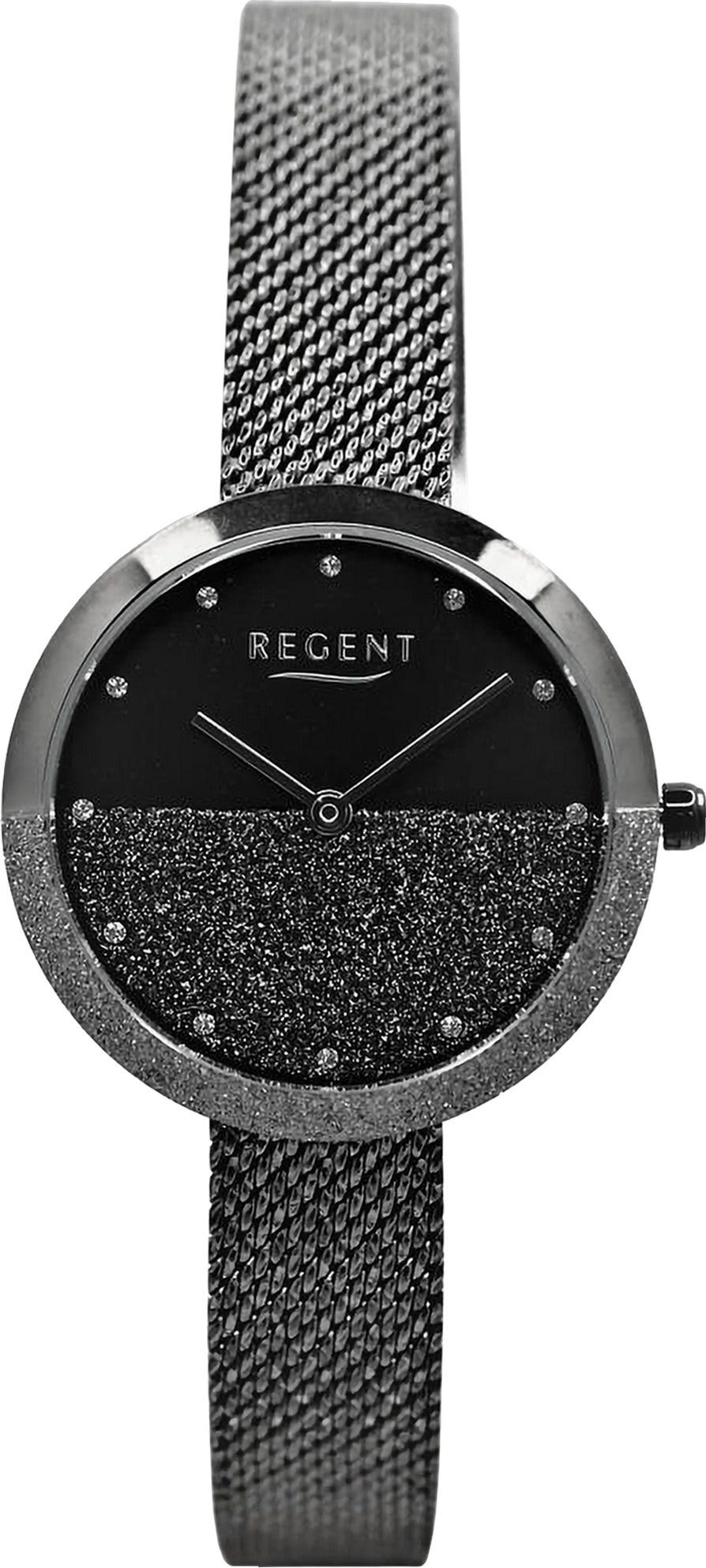 Quarzuhr Regent Damen Armbanduhr Analog