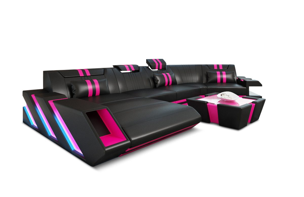 Sofa Dreams Wohnlandschaft Ledercouch Sofa Leder günstig online kaufen