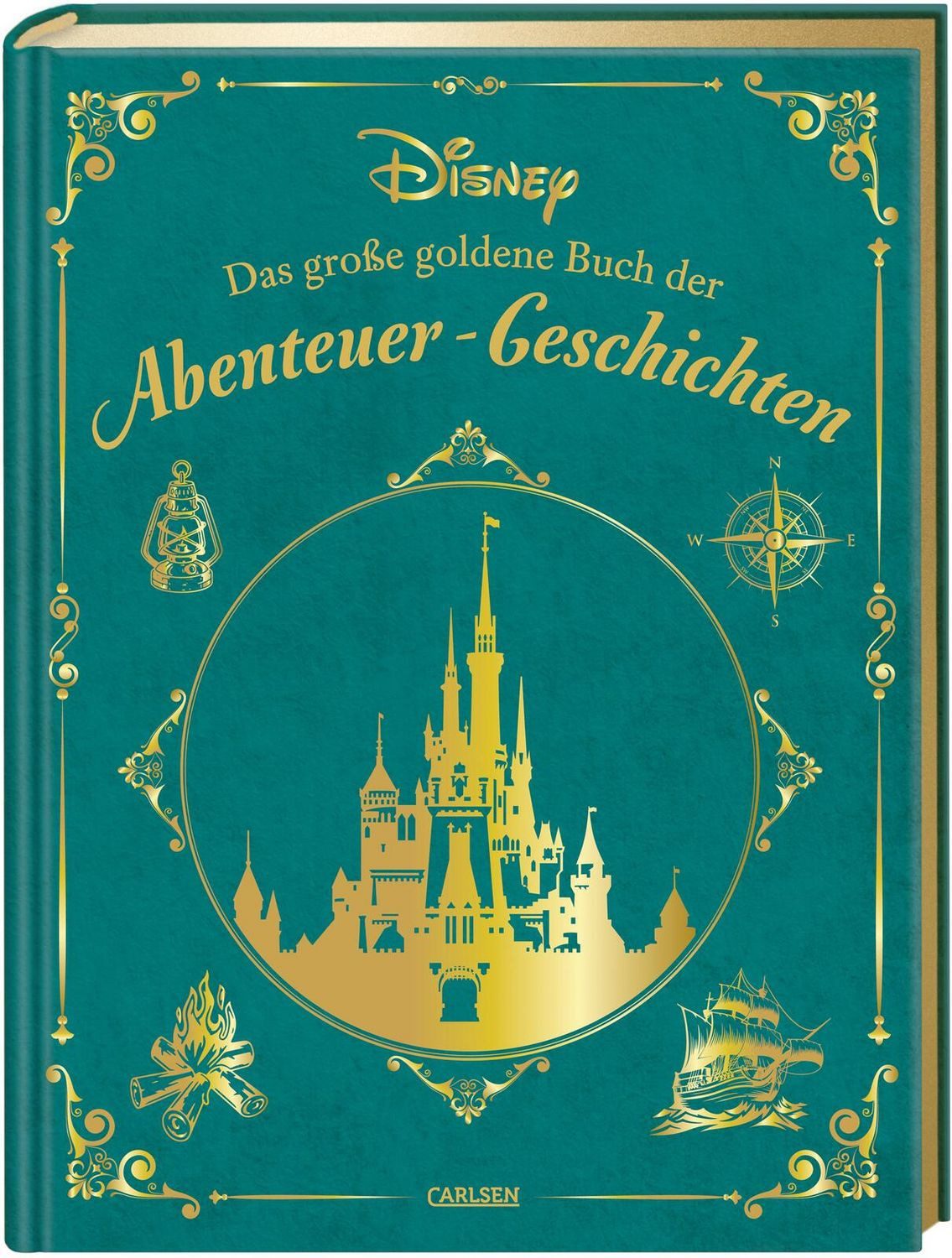 Disney: Das große goldene Buch der Abenteuer-Geschichten / Walt Disney