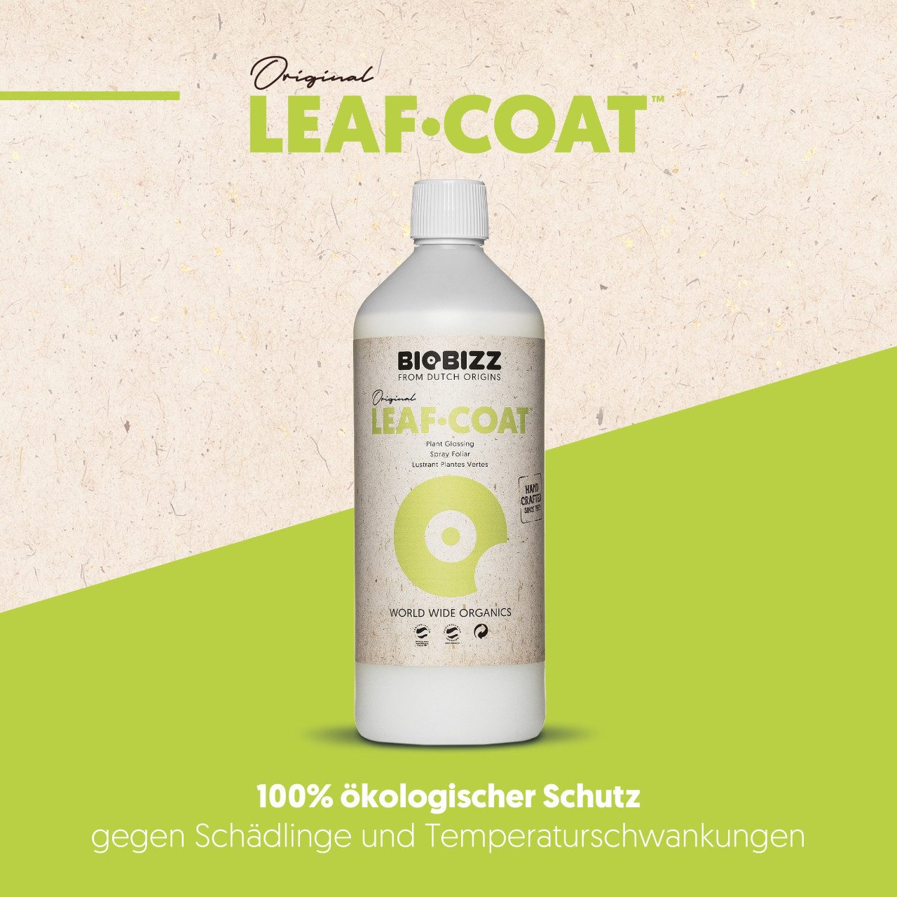 Biobizz Pflanzenstärkungsmittel BioBizz Grow Dünger Leaf-Coat günstig online kaufen