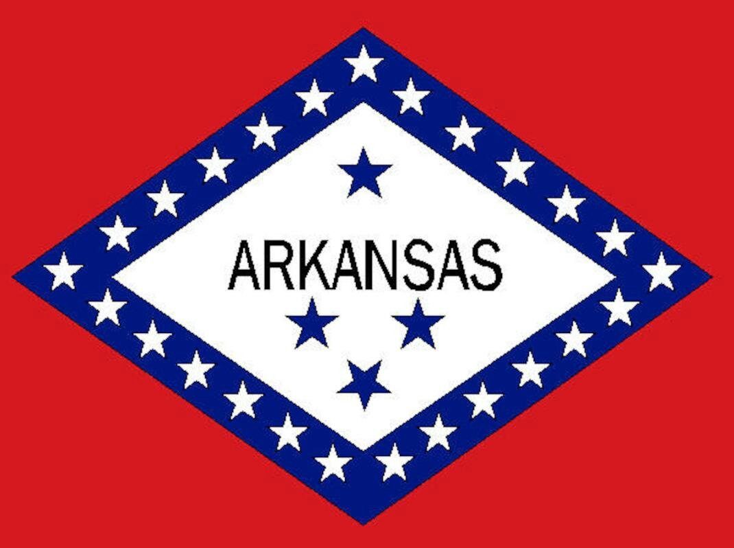 flaggenmeer Flagge Arkansas 80 g/m²