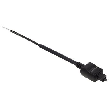Hama Optisches Kabel 3mToslink-Stecker Audio-Kabel, (300 cm), 3m Lichtleiter-Kabel mit ODT-Stecker optisch Digital SP/DIF Toslink