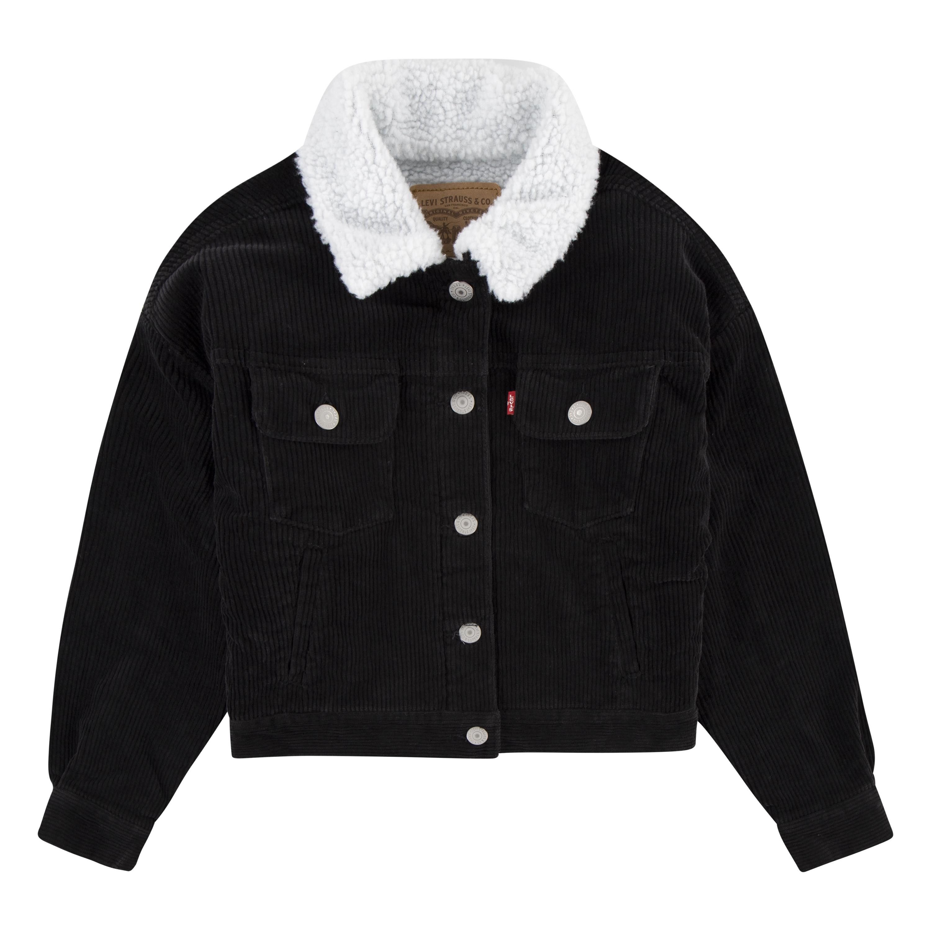 Levi's® Kids Cordjacke LVG BABY BAGGY CORDUROY TRUCKE mit Fellimitatkragen, for Girls