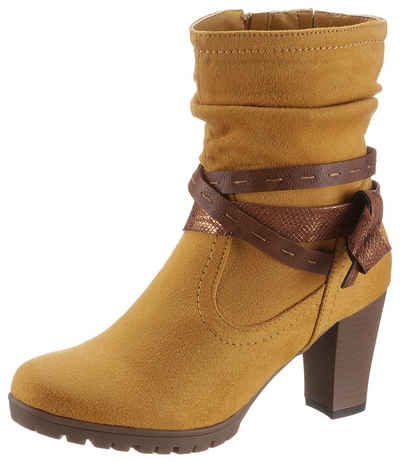 CITY WALK Stiefelette mit Zierbänder um den Schaft CITY WALK Stiefelette mit Zierbänder um den Schaft