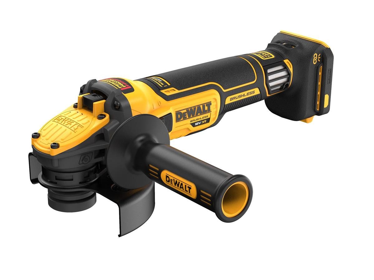 DeWalt Akku-Winkelschleifer 18V, Basisv., max. 9000 U/min, (125 mm) mit regulierbarer Drehzahl