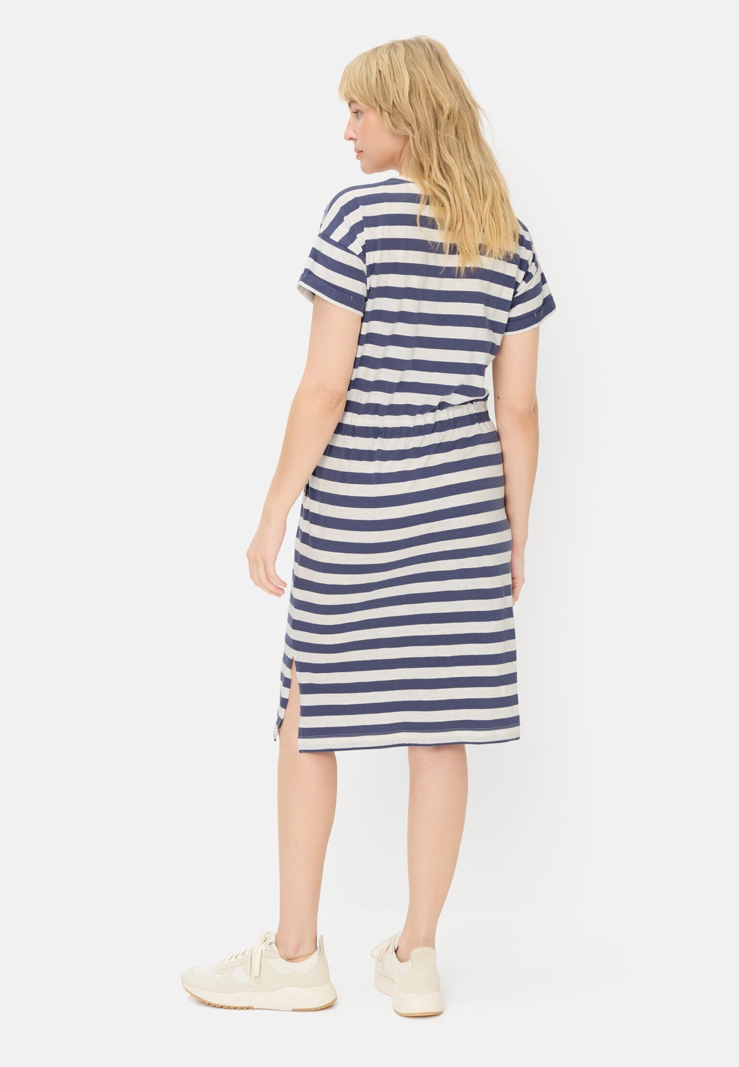 camel active Shirtkleid mit Tunnelzug Kurzarm