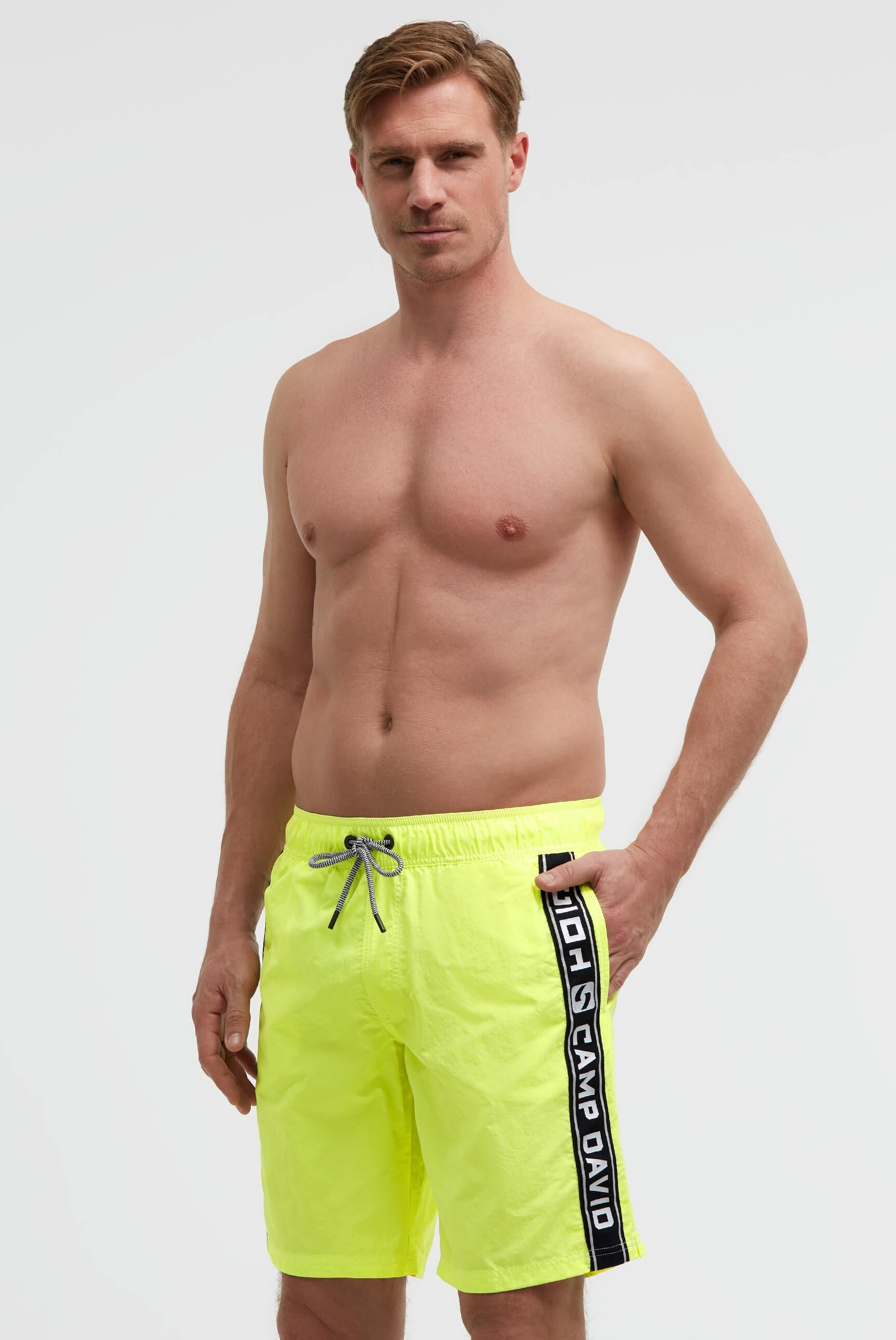 camp david Badeshorts mit Innenhose