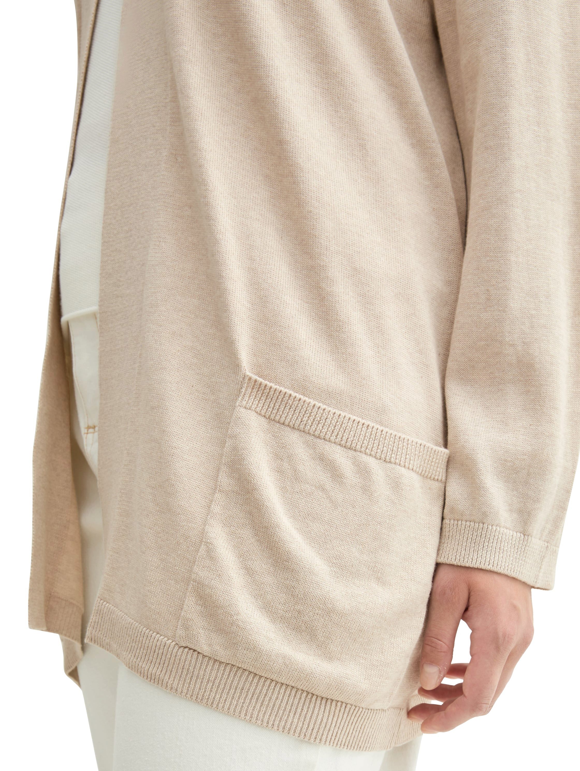 TOM TAILOR Strickpullover Plus - Strickjacke mit Taschen
