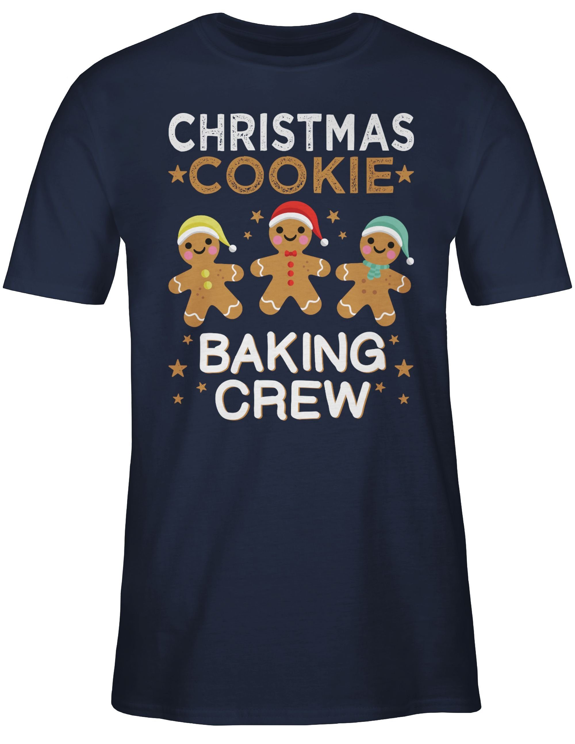 Shirtracer T-Shirt Christmas Cookie Baking Crew I Lebkuchenmännchen I Lebku günstig online kaufen