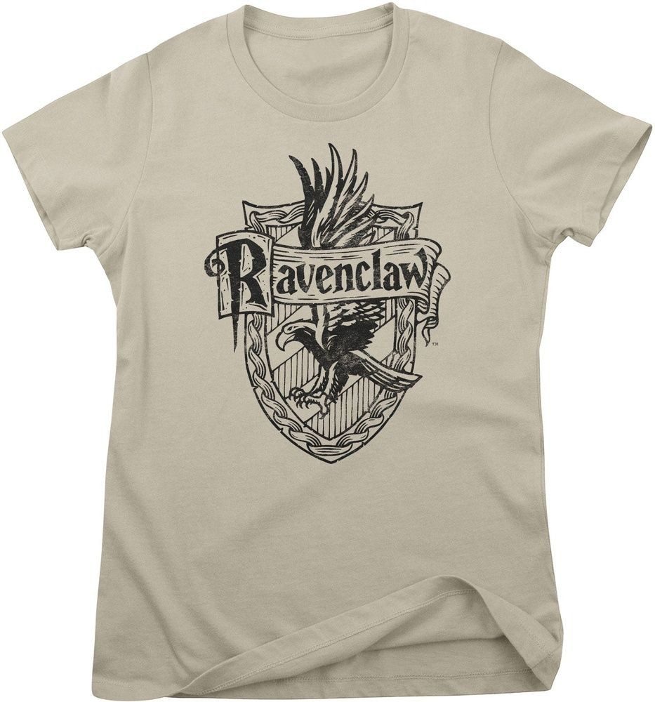 Harry Potter T-Shirt Harry Potter - Ravenclaw Washed Crest Girly Tee