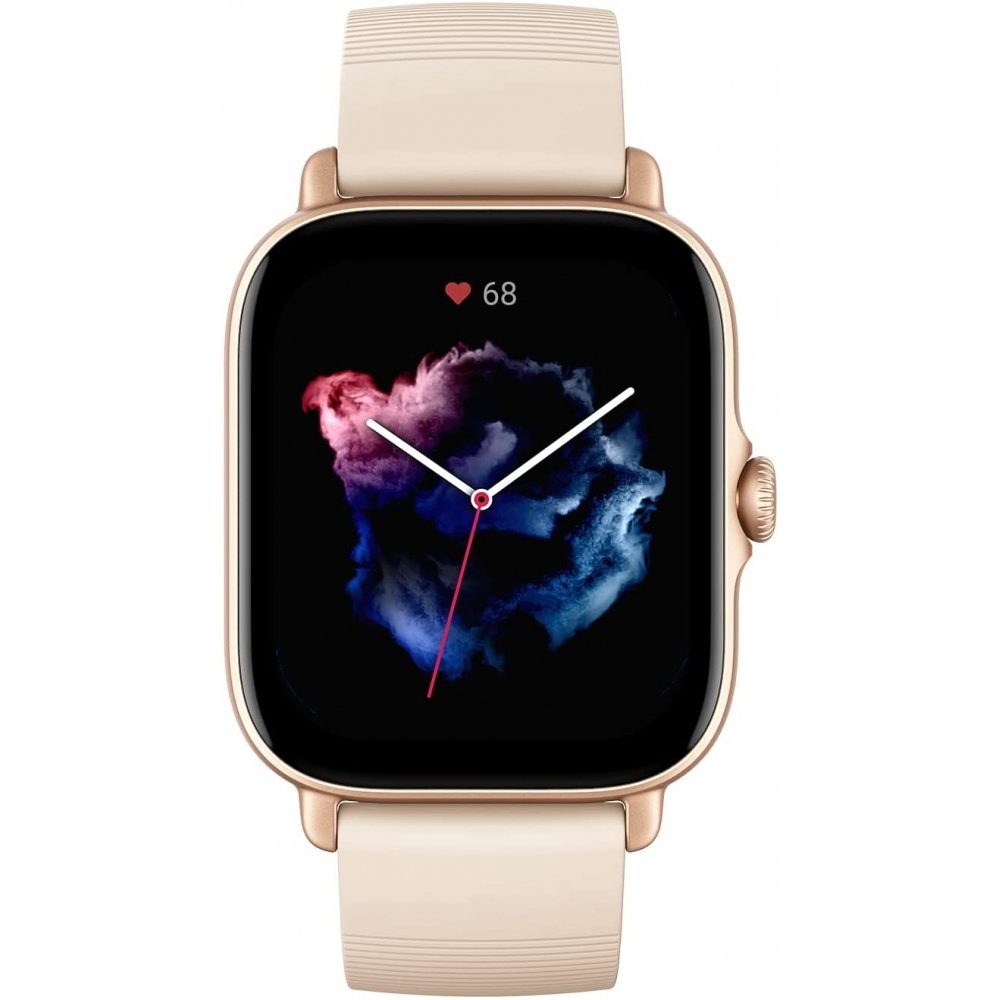 Amazfit GTS 3 - Smartwatch - ivory white Smartwatch, Sauerstoffmessung,  Schlafüberwachung