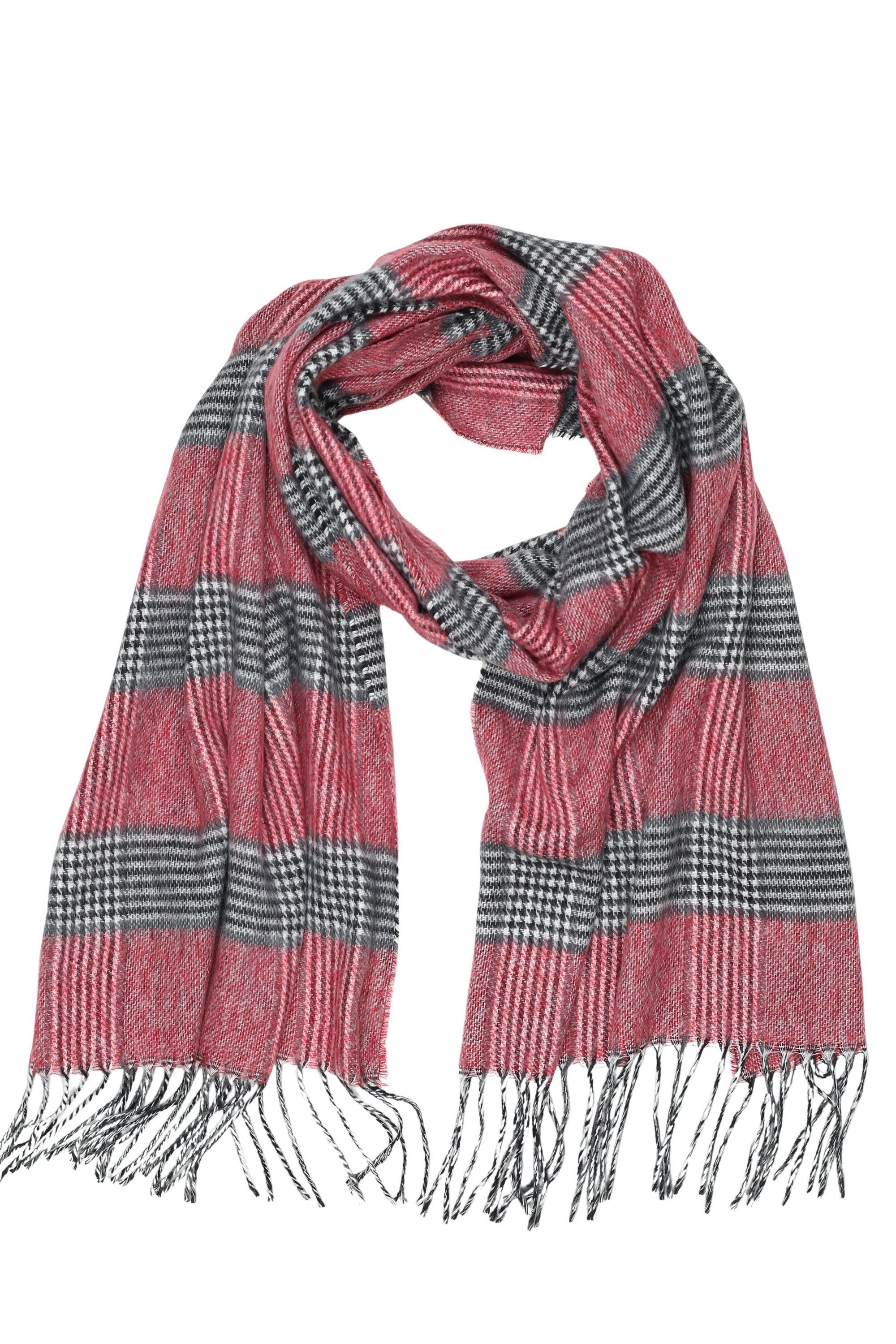 COLLEZIONE ALESSANDRO Wollschal Scotland, (1-St), Made in Italy, mit Karomuster