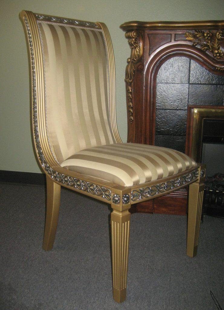 Luxus Rokoko Esszimmer 1 Sitzer Sessel JVmoebel Klasse Stuhl, Holz Stuhl Barock