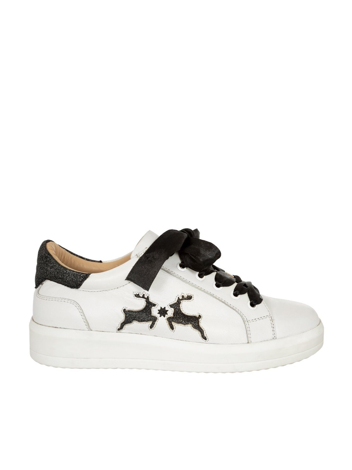 Maddox Schuh DORLE NAPPA weiss schwarz Sneaker