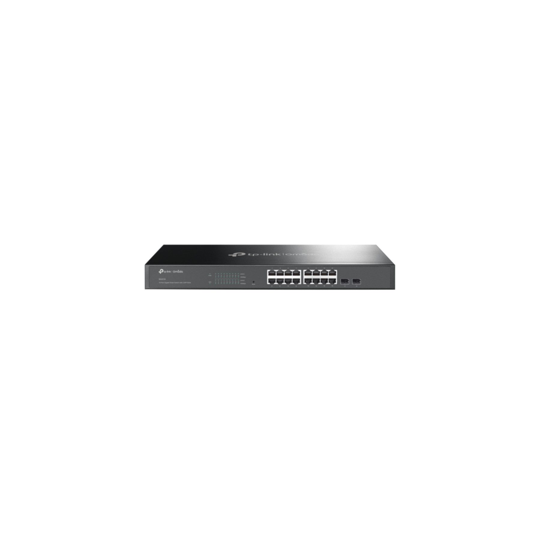 JetStream 16-Port Gigabit Smart Switch mit 2 SFP-Slots Netzwerk-Switch