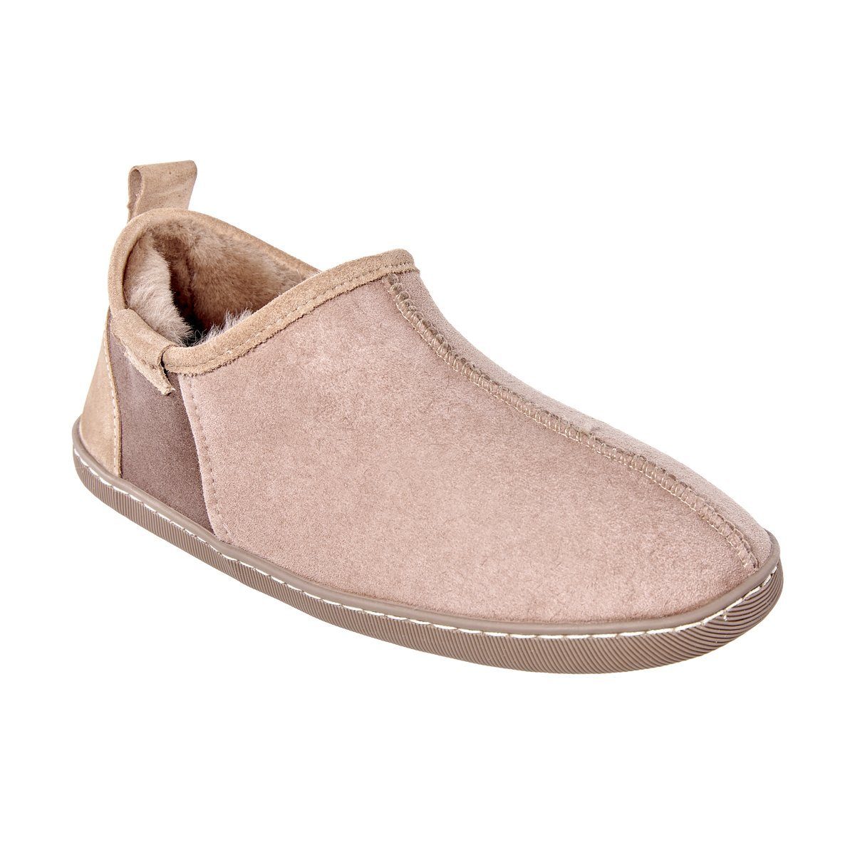 Vanuba DORPER Herren Hausschuh Echtleder Hüttenschuhe/Winter-Hausschuhe/Gefüttert