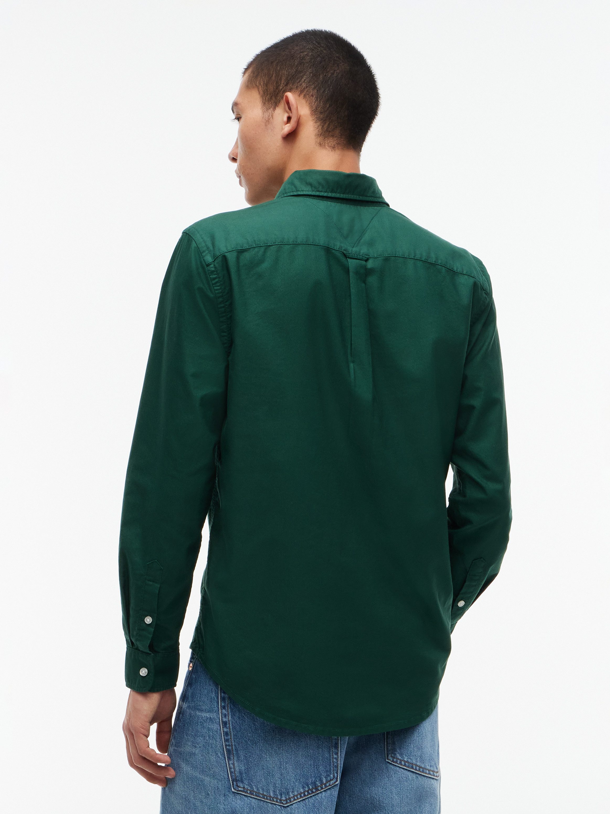 Tommy Jeans Langarmhemd REGULAR OXFORD SHIRT Regular fit mit Button-Down-Kragen – Bild 3 von 5