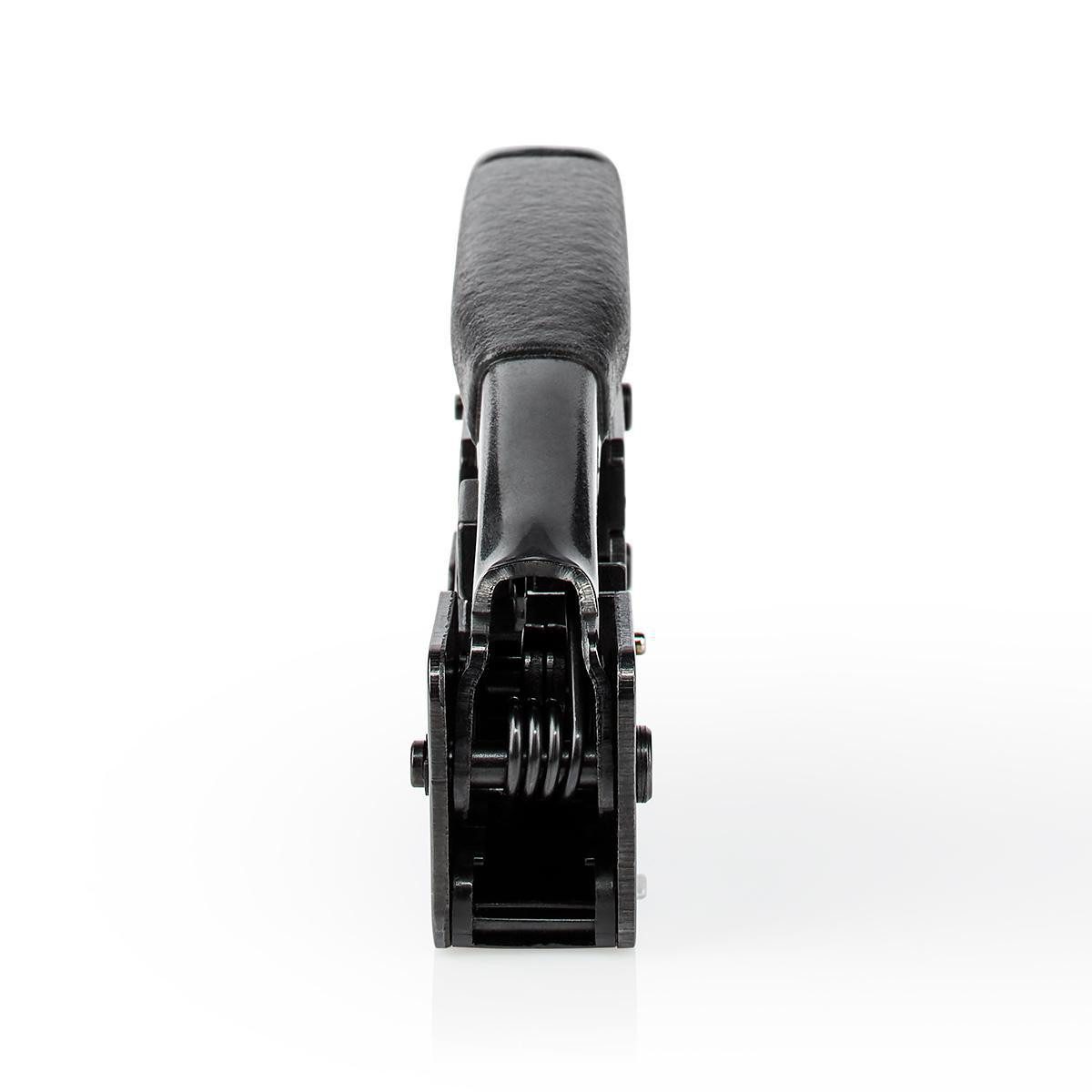 Nedis Werkzeugset CCGG89505BK, (1-tlg), netzwerk aufbau, crimpzange rj45 rj12, cat5 bis cat7, präzise flexibel