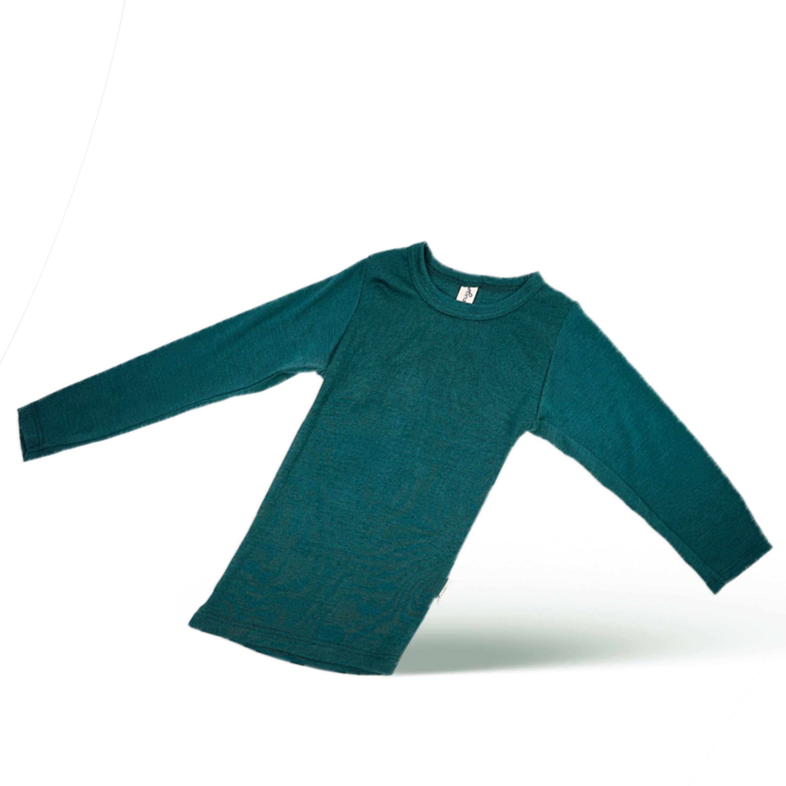 Hinzling Langarmshirt 70% Merinowolle & 30% Seide – hochwertiges Baby Langarmshirt weich