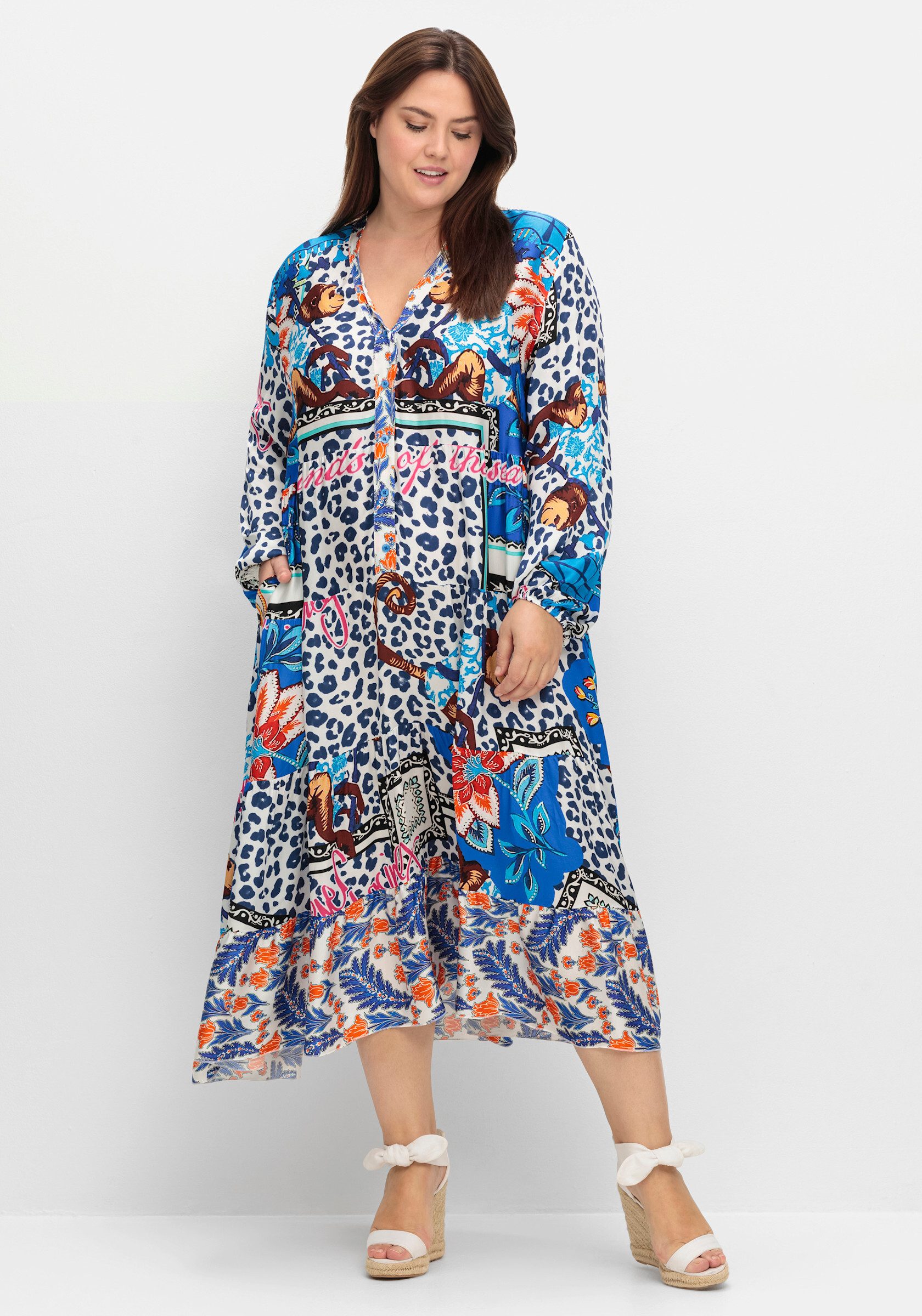 Sheego Etuikleid Maxikleid günstig online kaufen