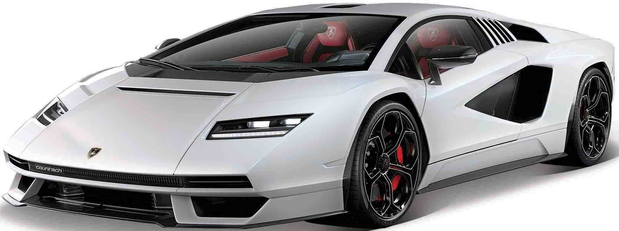 Maisto® Modellauto Lamborghini LPI 800-4, weiß, Maßstab 1:18