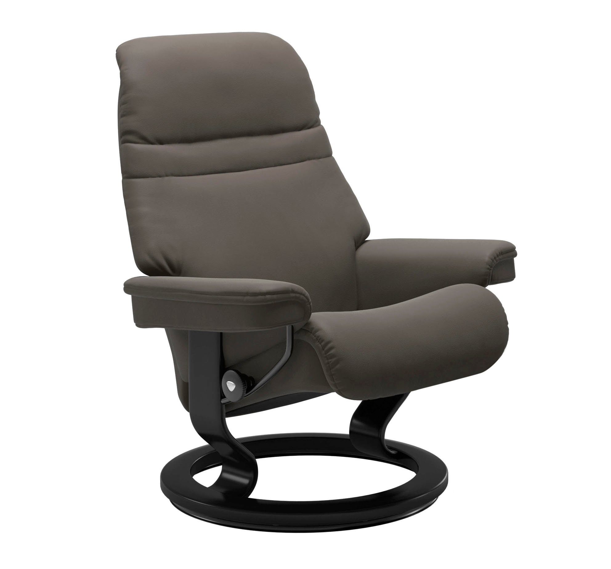 Stressless® Relaxsessel Sunrise, Classic Größe mit Base, Gestell S, Schwarz