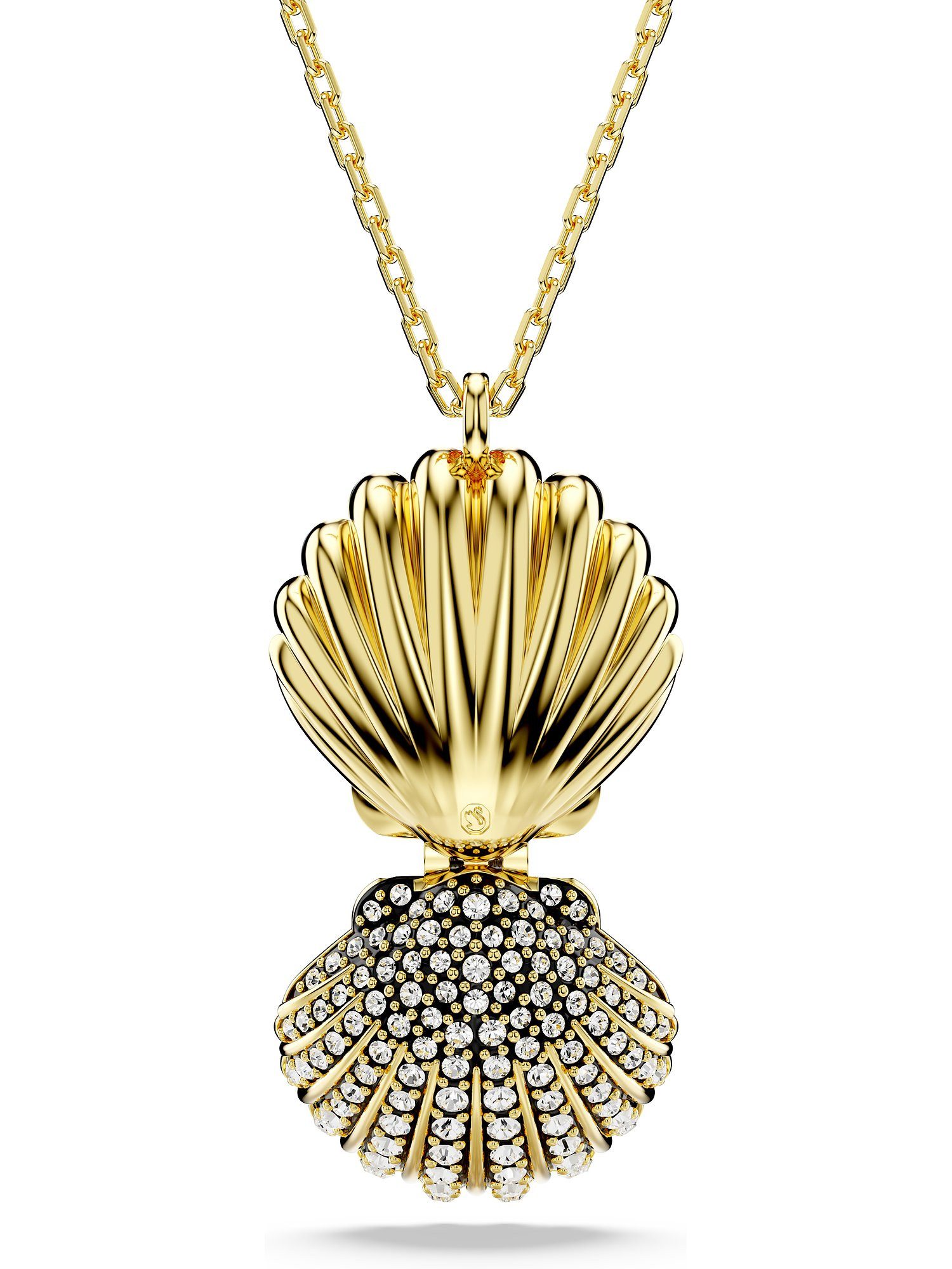 Swarovski Collier Swarovski Damen-Kette Metall Swarovski-Kristall günstig online kaufen