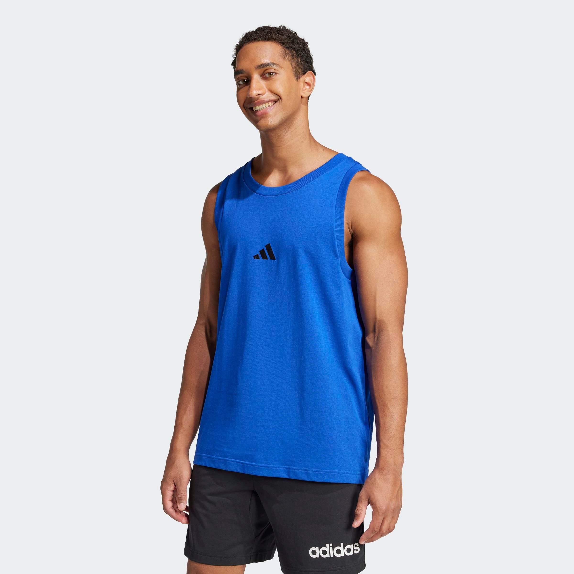 adidas Sportswear Tanktop M SL TANK ohne Verschluss, aus Baumwolle, mit Run günstig online kaufen