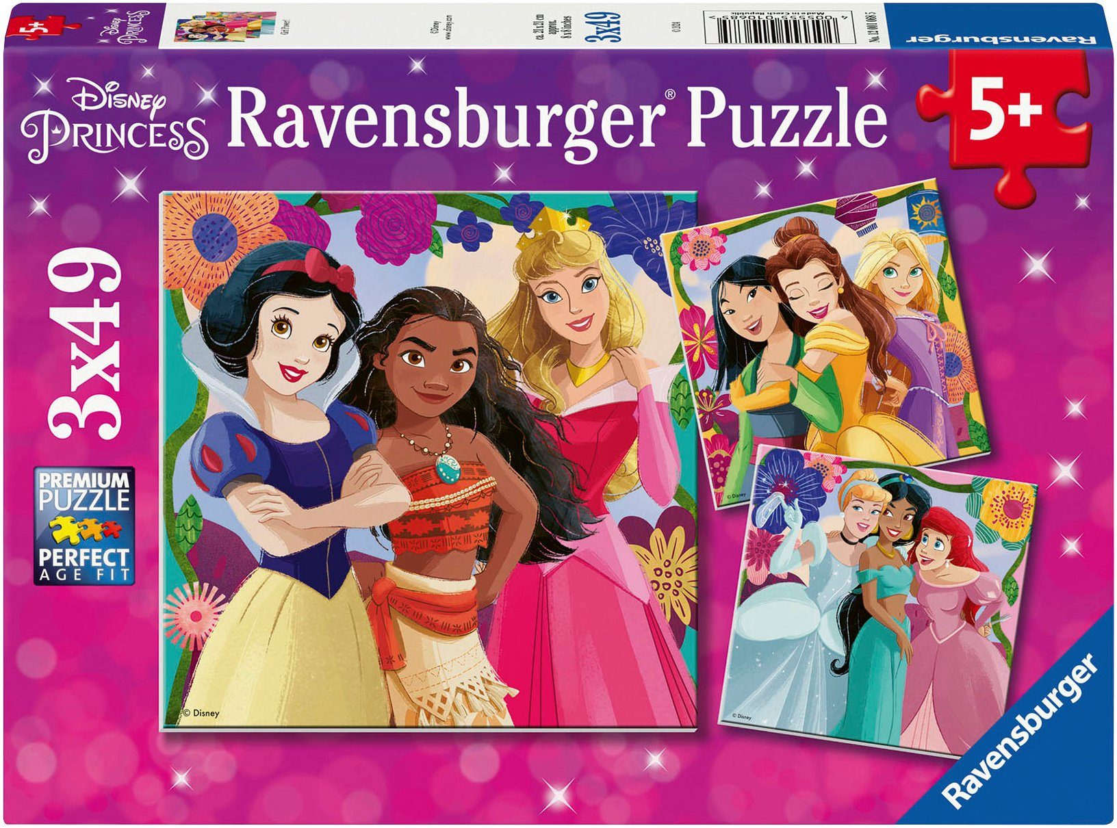 Ravensburger Puzzle Disney Princess, Girl Power!, 147 Puzzleteile, Made in Europe, FSC® - schützt Wald - weltweit